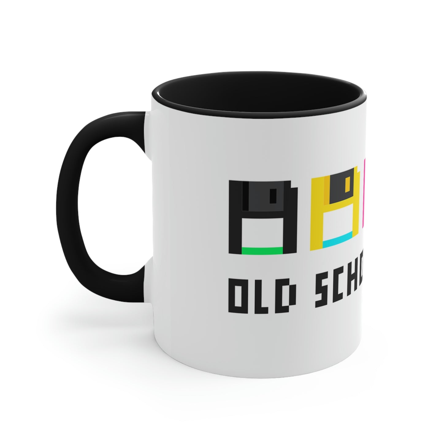 Old School is Cool Accent Coffee Mug, 11oz