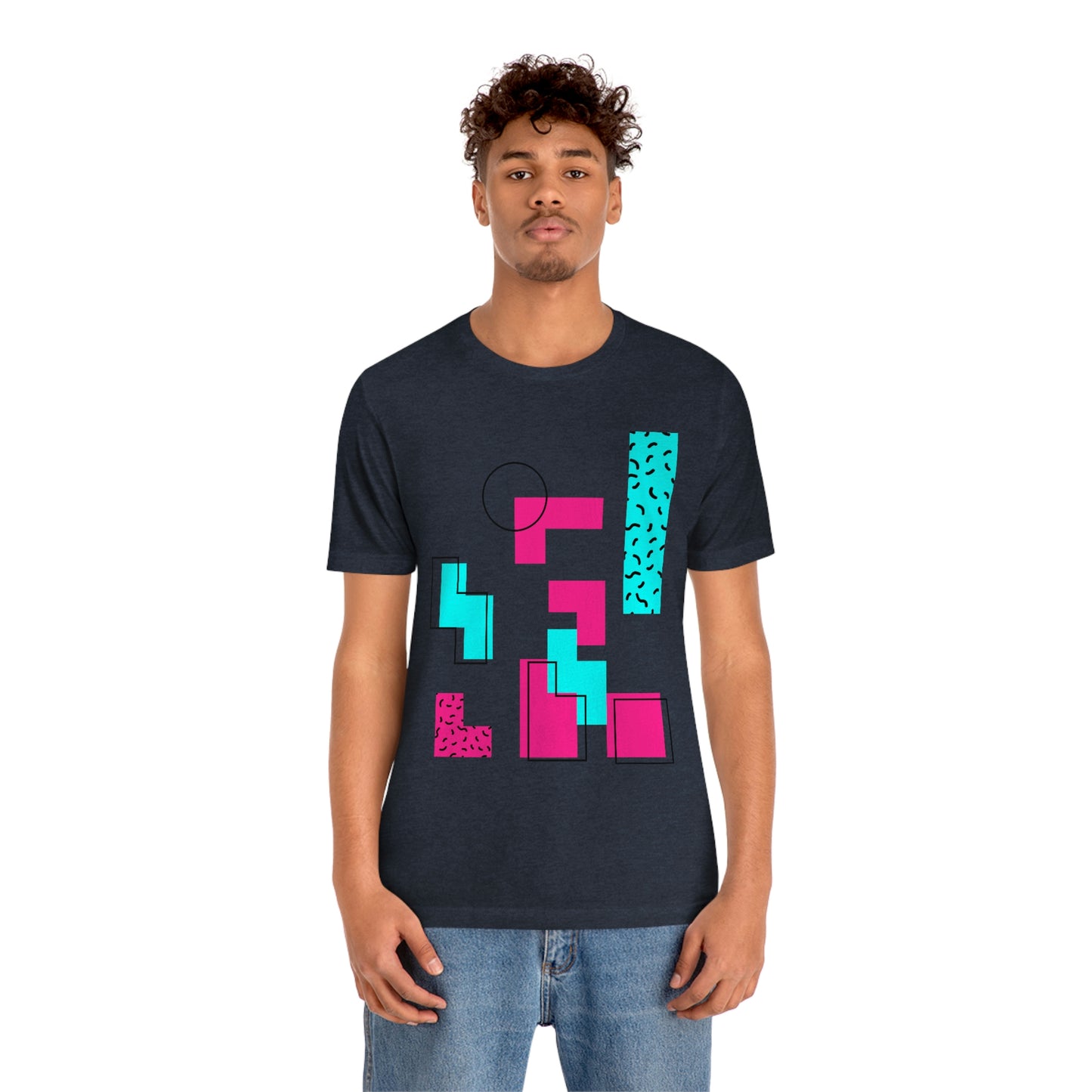 Tetris Retro Style Unisex Jersey Short Sleeve Tee