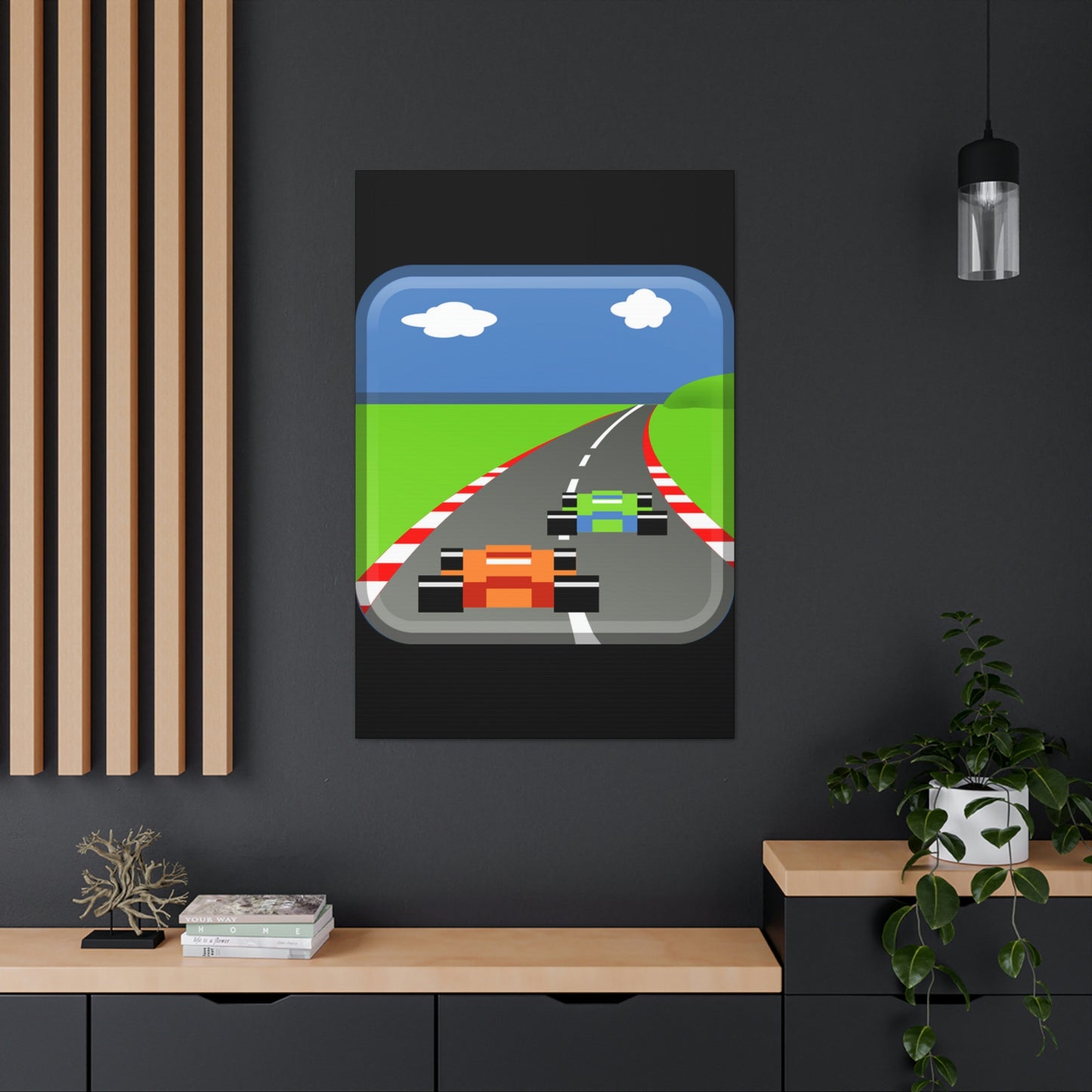 Pole Position Retro Gallery Wraps