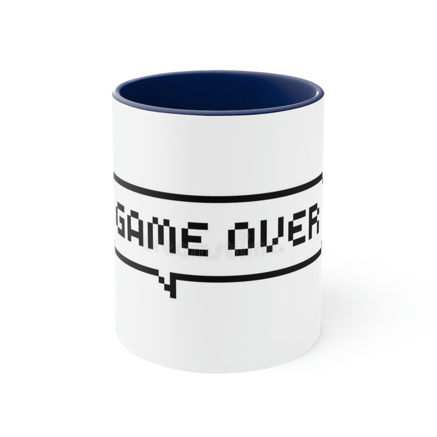 Game Over Accent Coffee Mug, 11oz