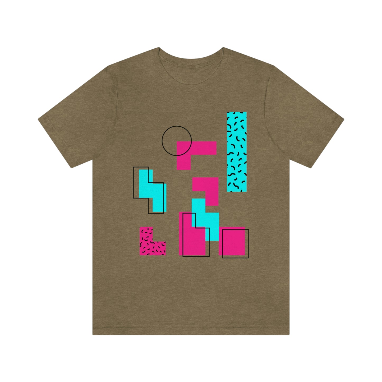 Tetris Retro Style Unisex Jersey Short Sleeve Tee