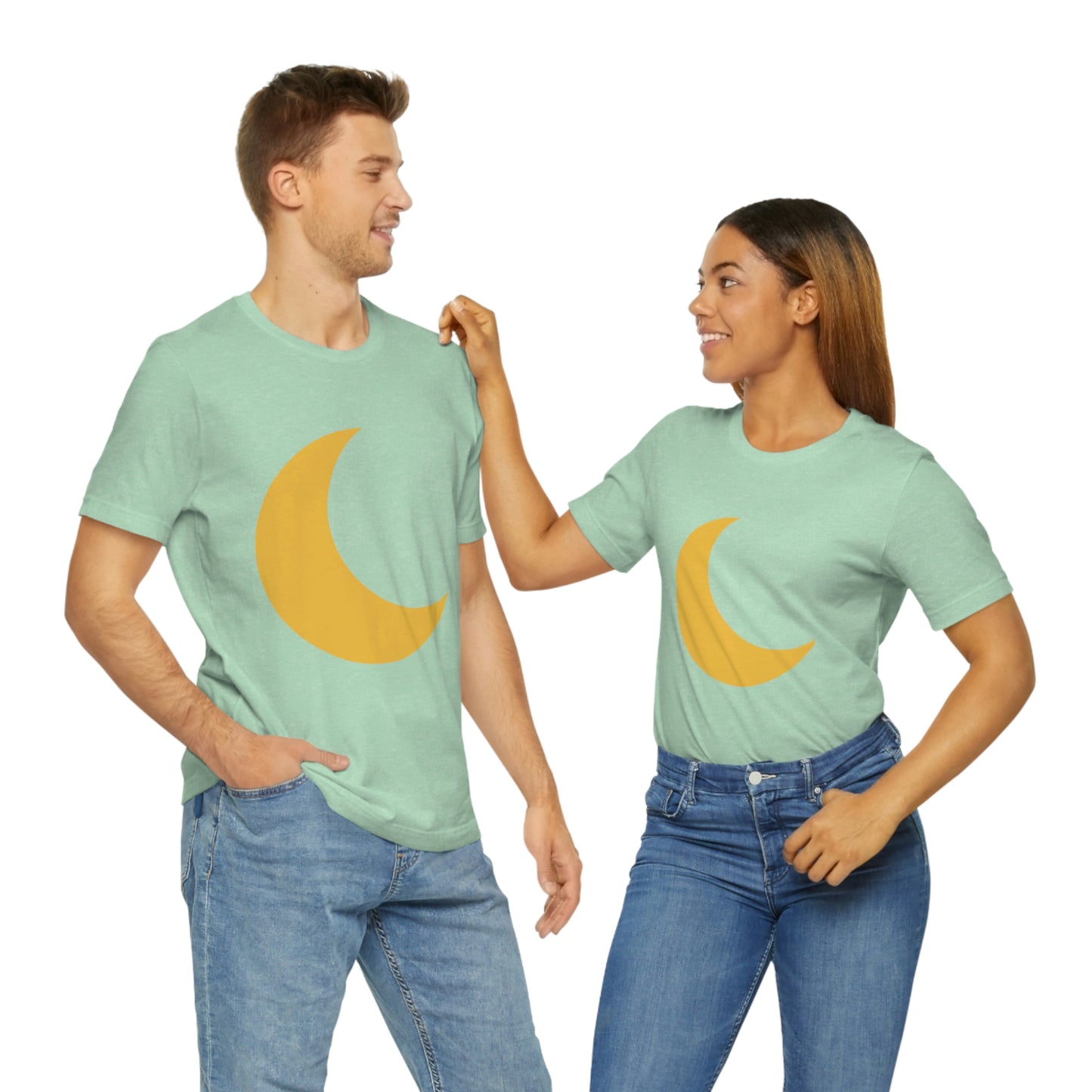 Half Moon Unisex Jersey Short Sleeve Tee