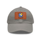 Dad Level Unlocked Dad Hat with Leather Patch