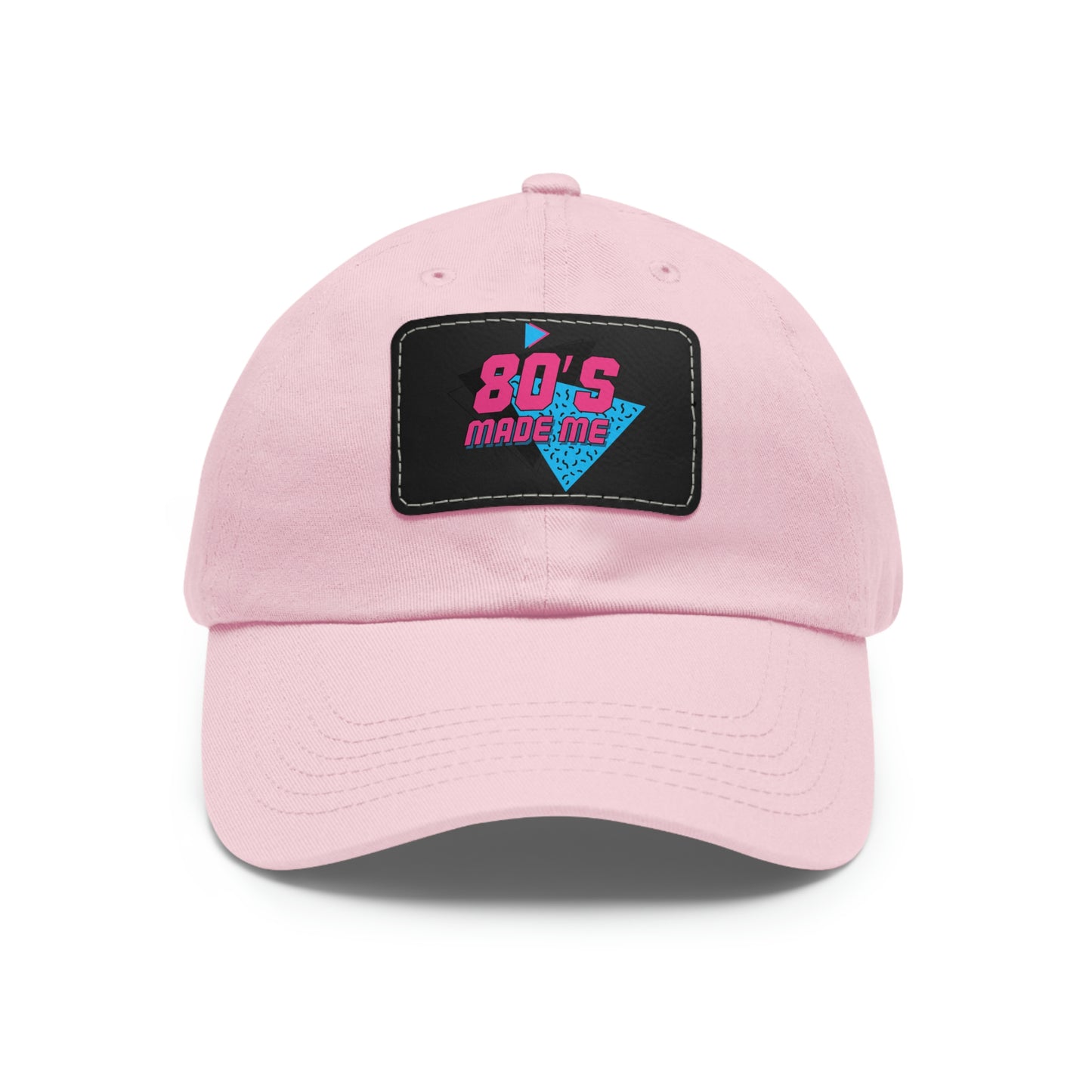 80s Made Me Dad Hat with Leather Patch