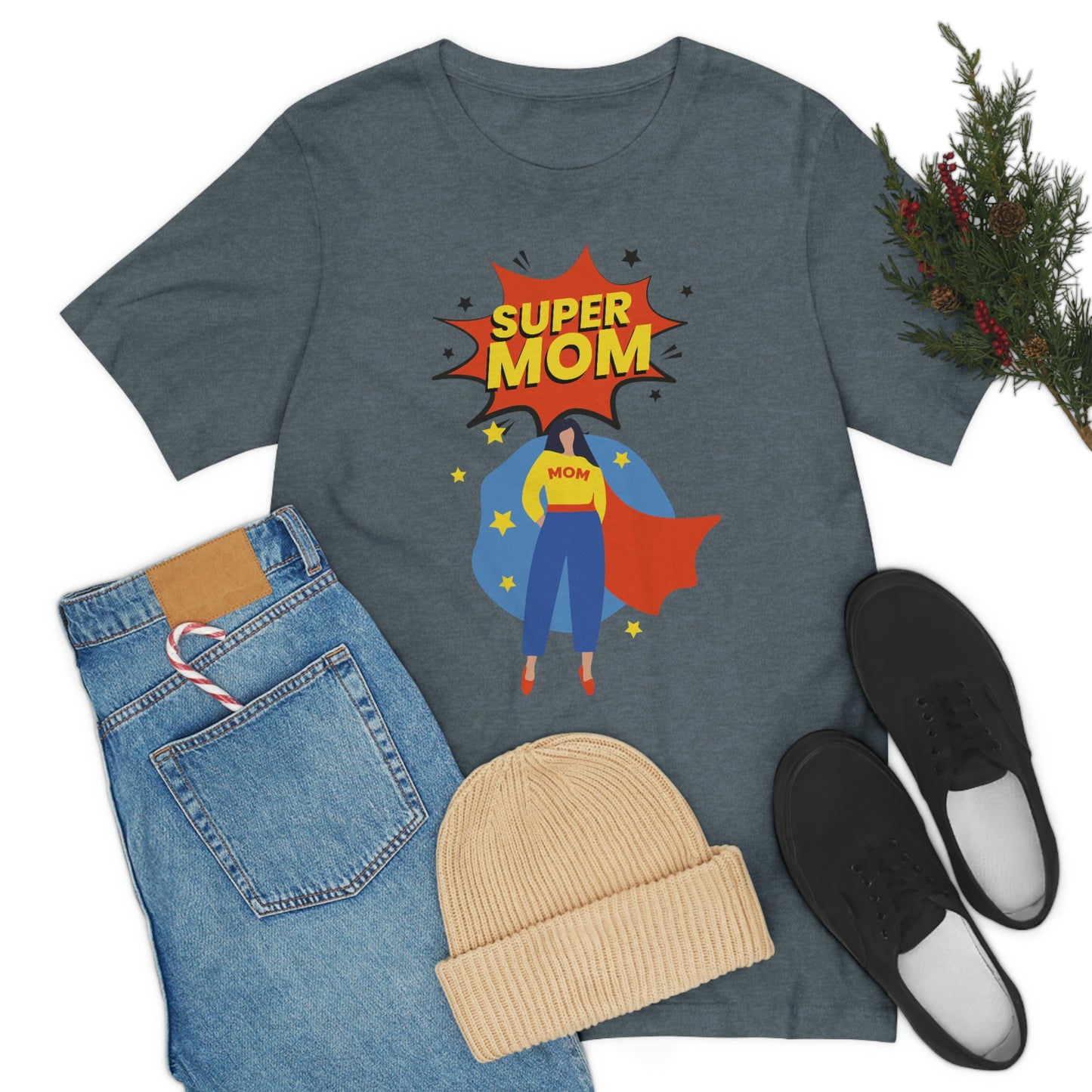 Super Mom Unisex Jersey Short Sleeve Tee