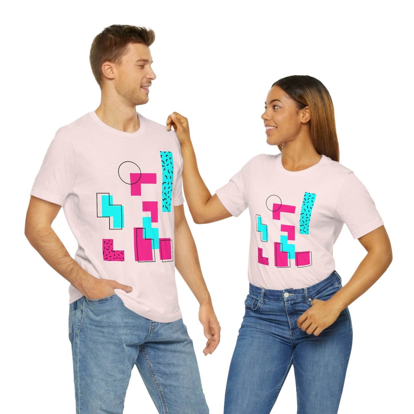 Tetris Retro Style Unisex Jersey Short Sleeve Tee