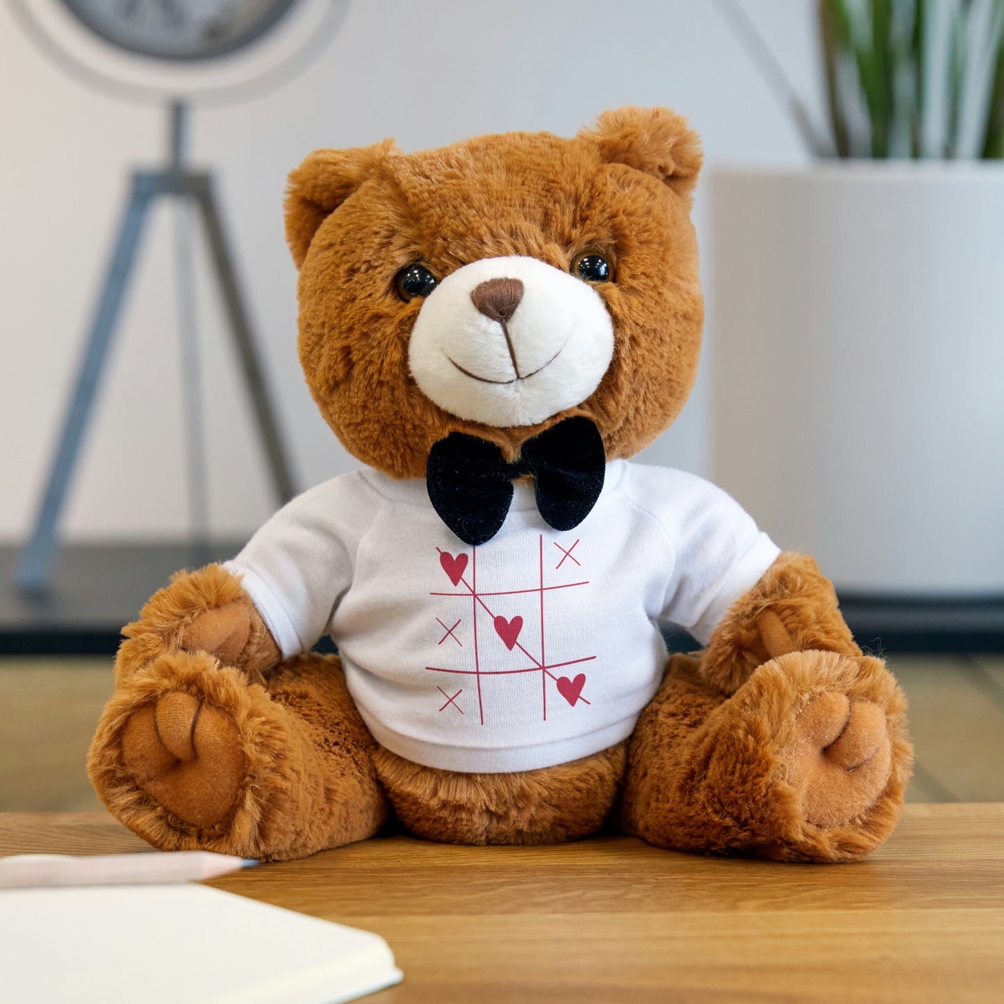 Teddy Bear with Tic Tac Toe T-Shirt