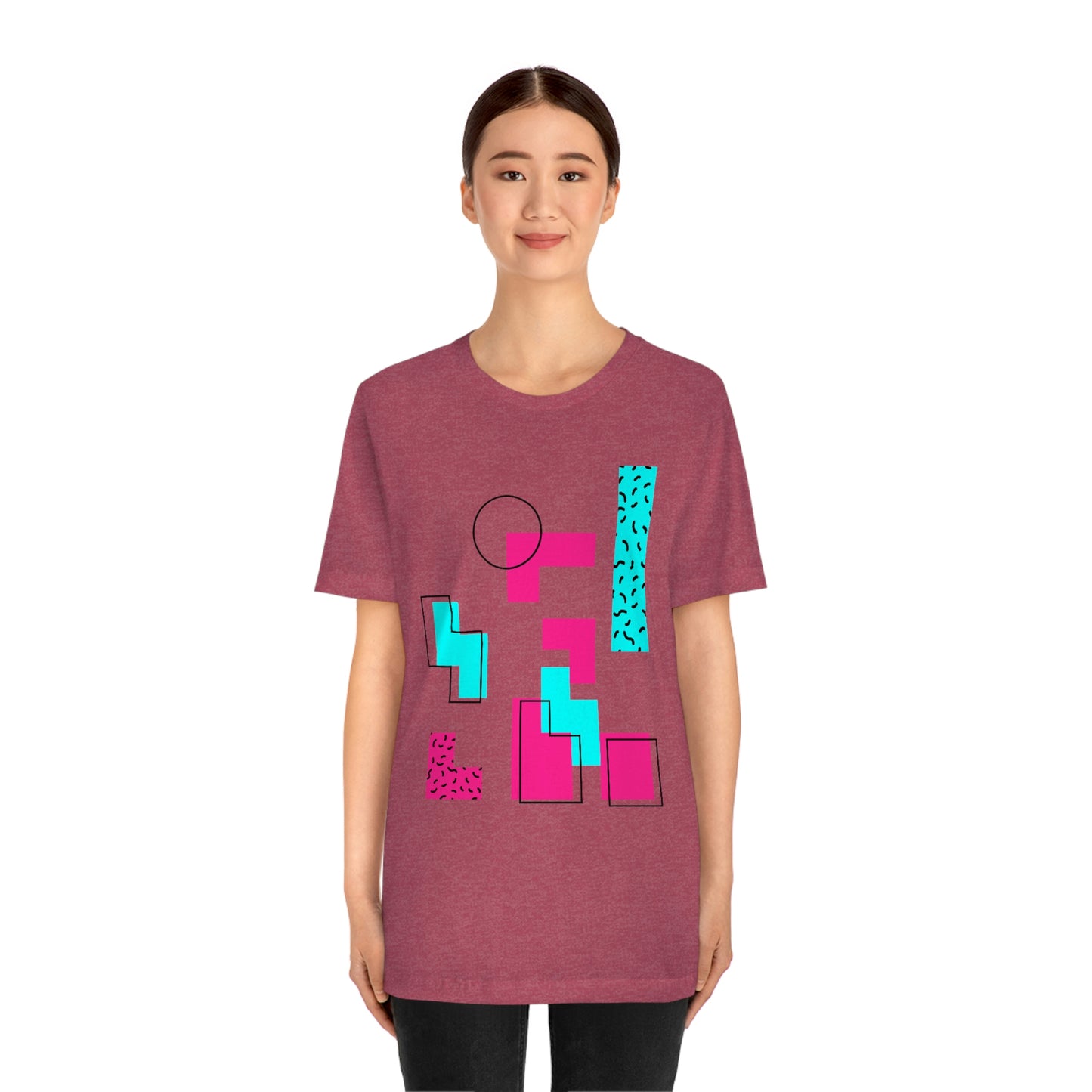 Tetris Retro Style Unisex Jersey Short Sleeve Tee