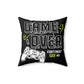 Game Over Spun Polyester Square Pillow