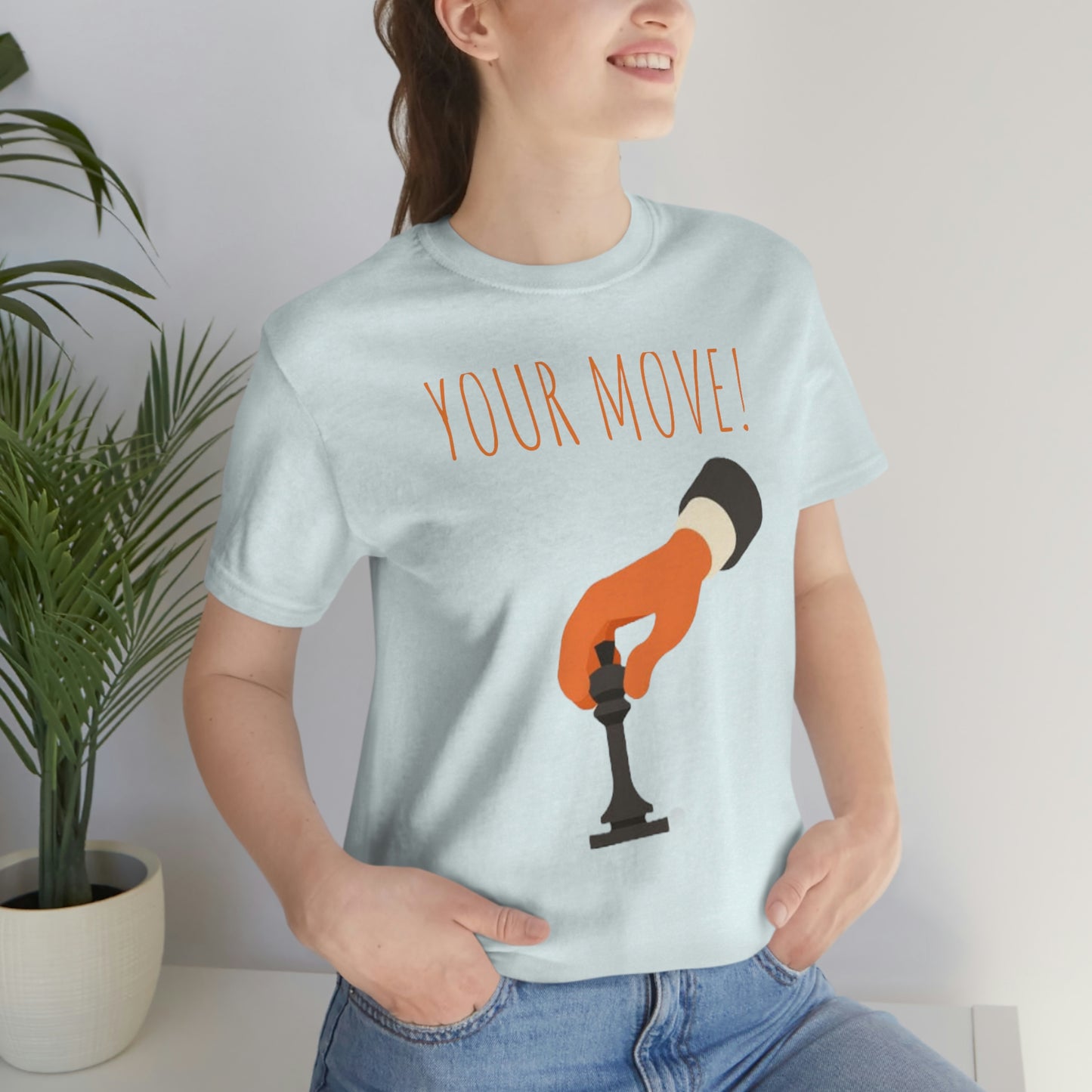 Your Move Chess Unisex Jersey Short Sleeve Tee