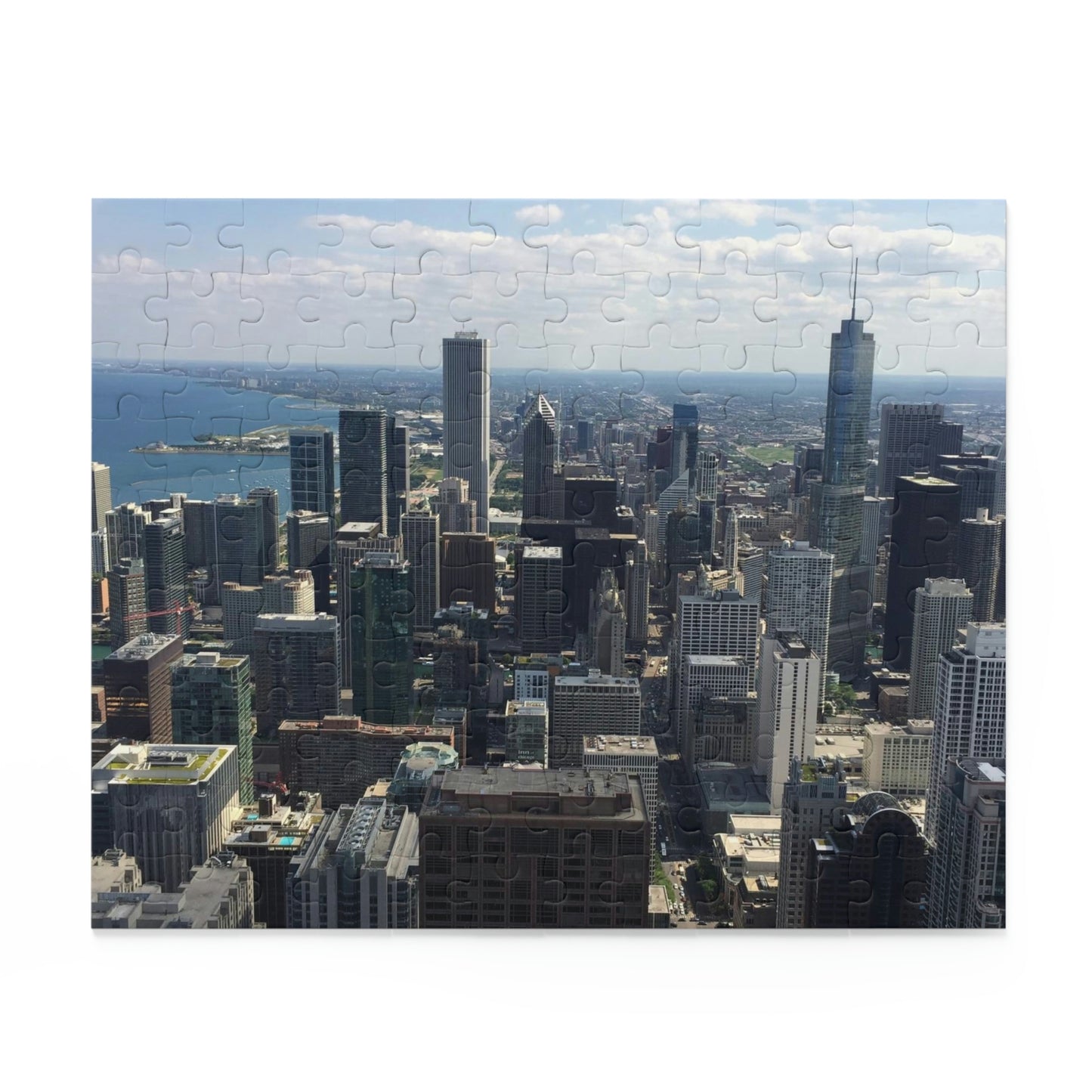 Downtown Chicago Scenic Puzzle (120, 252, 500-Piece)