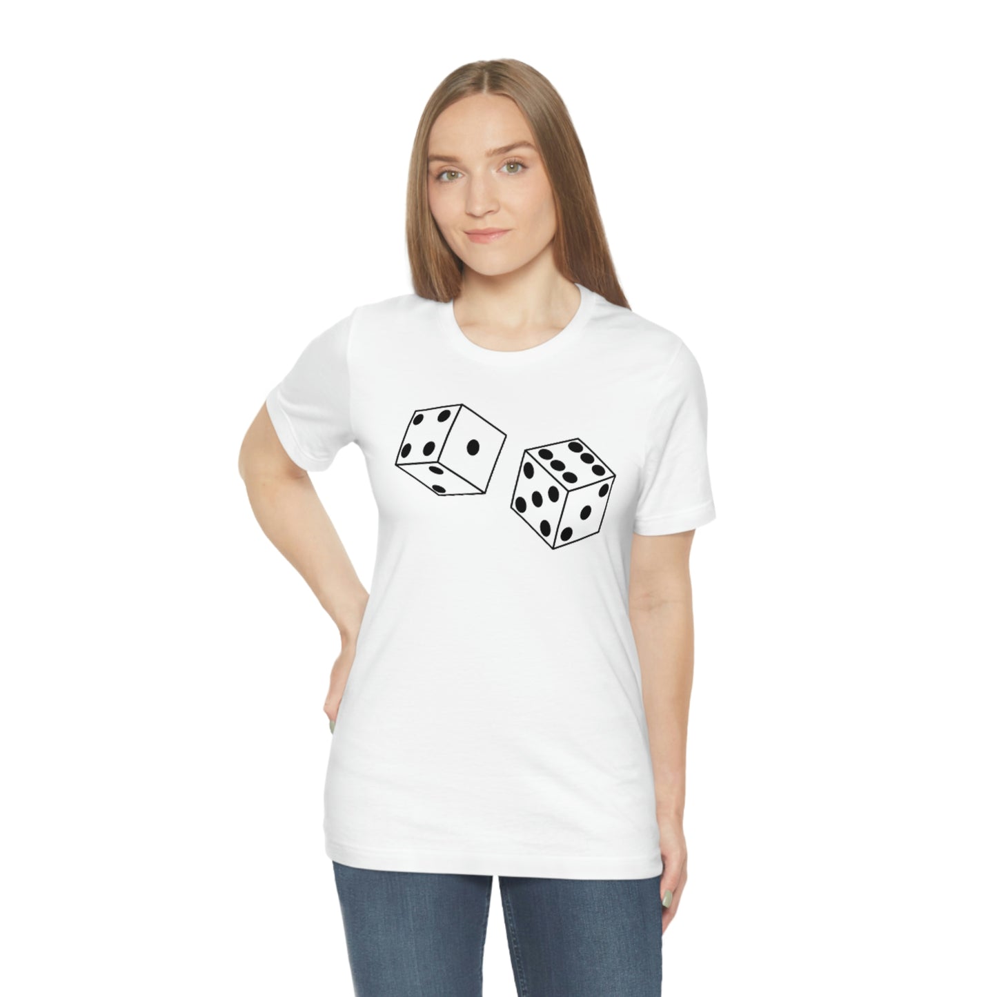 Dice Roll Unisex Jersey Short Sleeve Tee