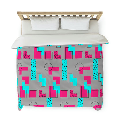 Tetris Style Pattern Duvet Cover