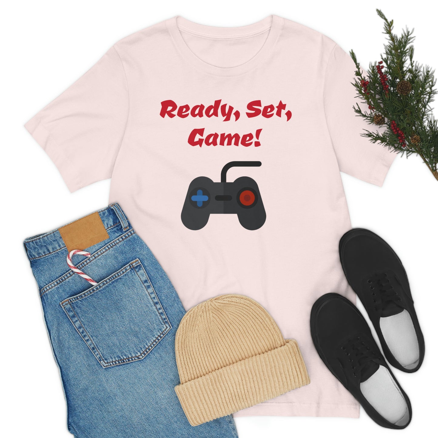 Ready, Set, Game! Unisex Jersey Short Sleeve Tee