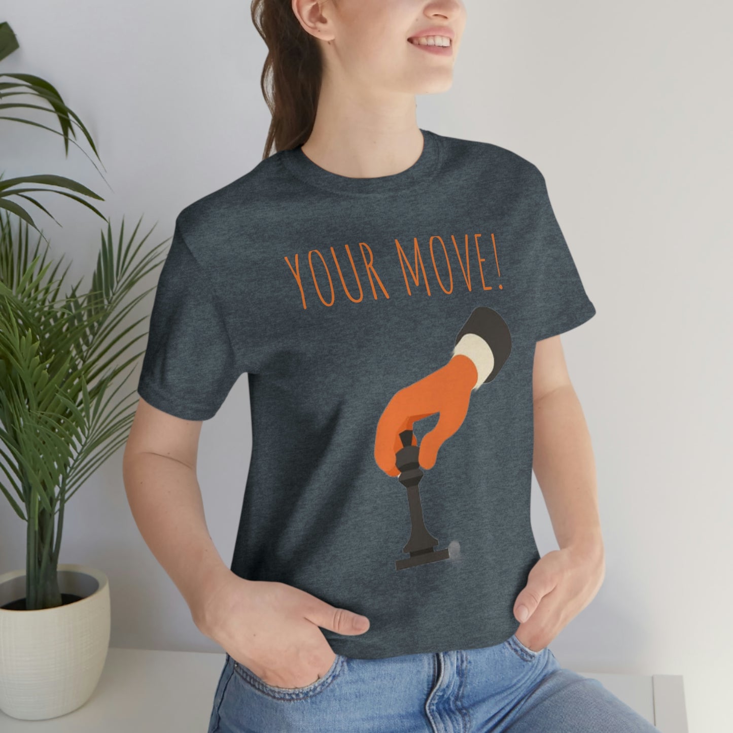 Your Move Chess Unisex Jersey Short Sleeve Tee