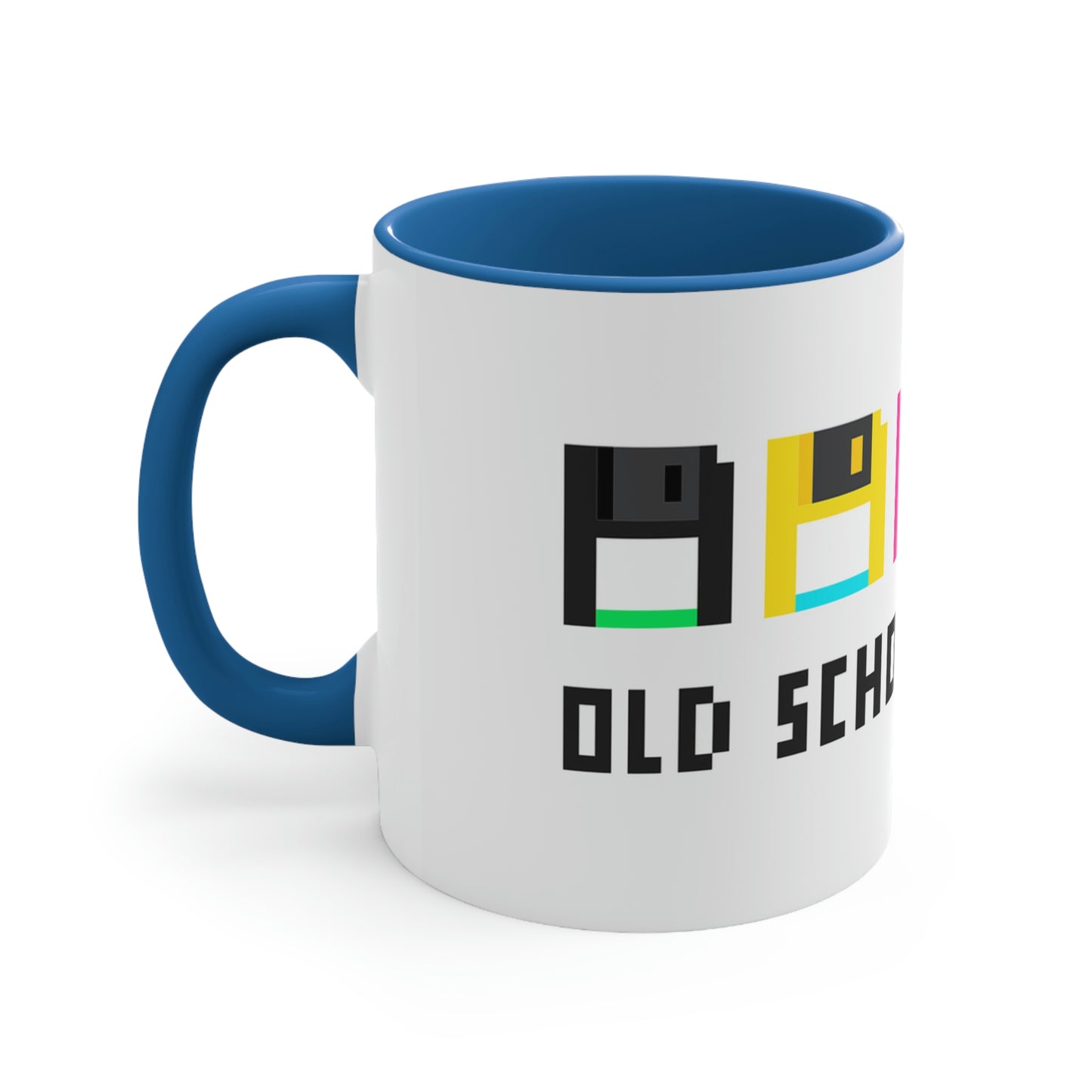 Old School is Cool Accent Coffee Mug, 11oz