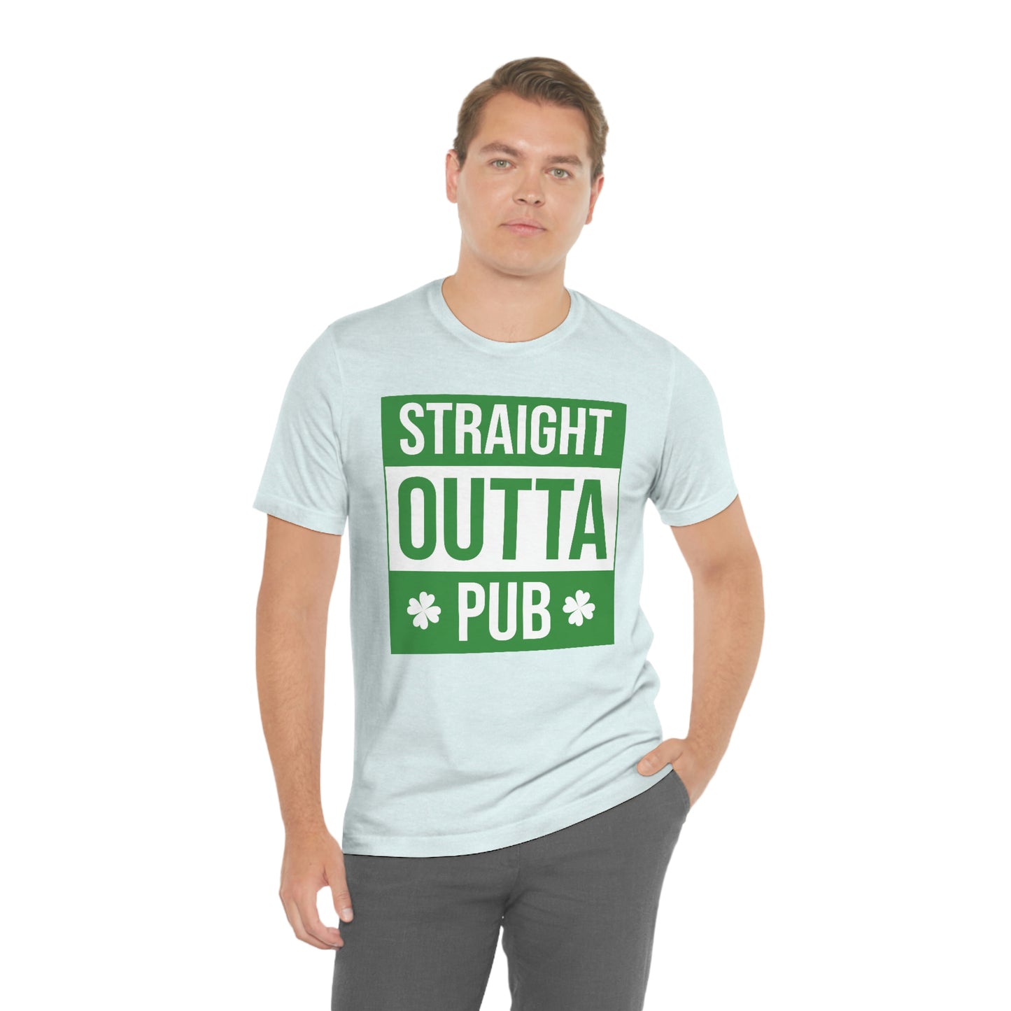 Straight Outta Pub Unisex Jersey Short Sleeve Tee