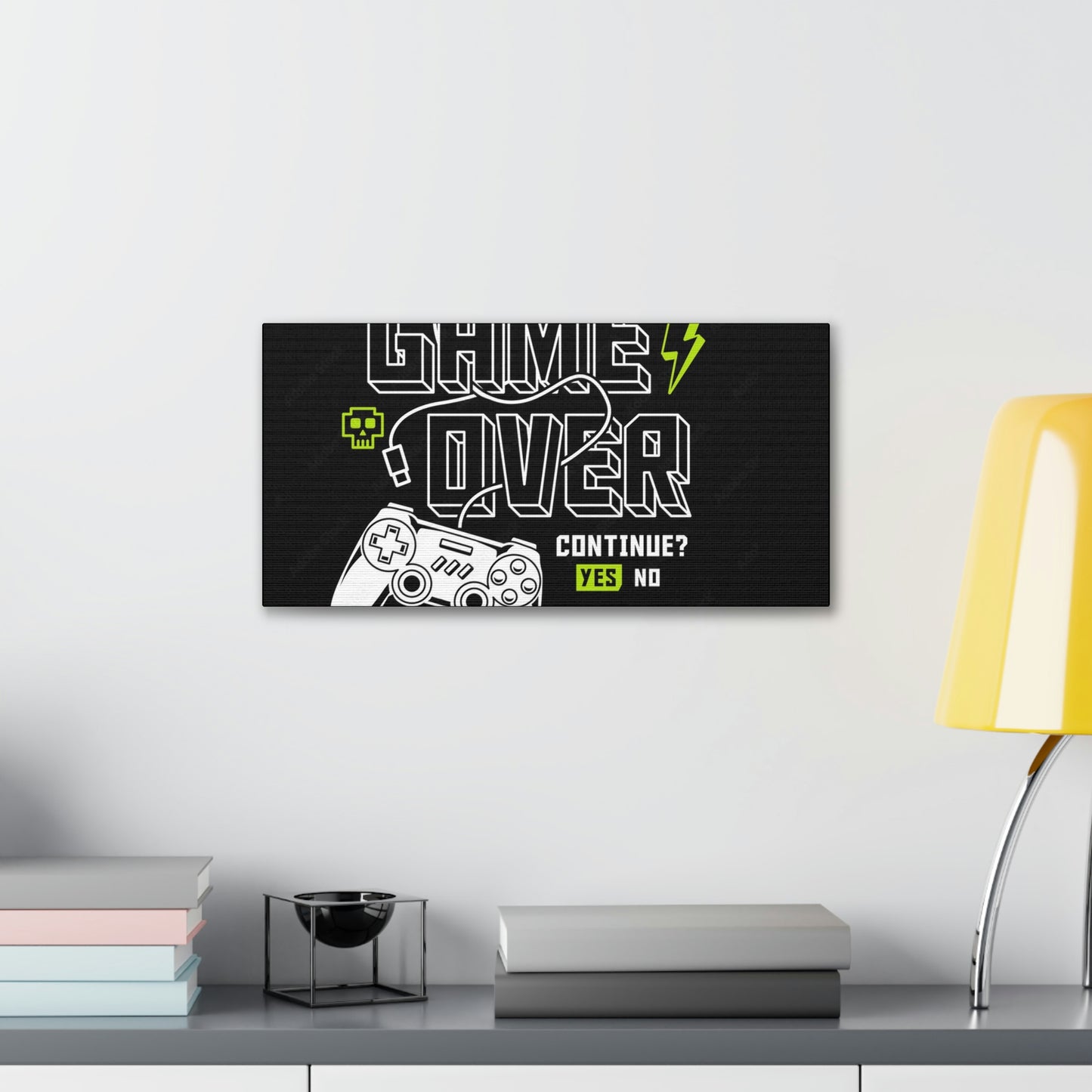 Game Over Canvas Gallery Wraps