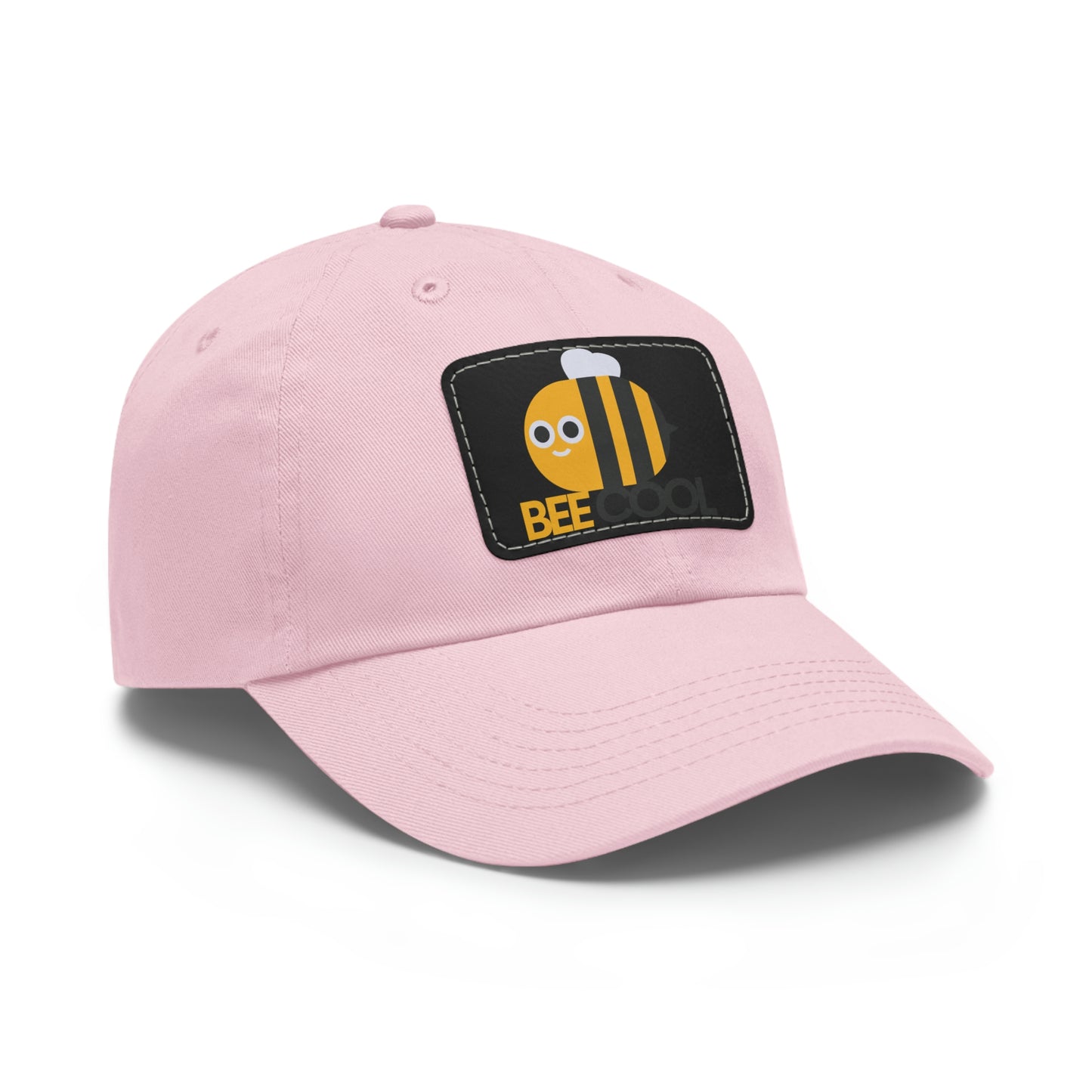 Bee Cool Dad Hat with Leather Patch