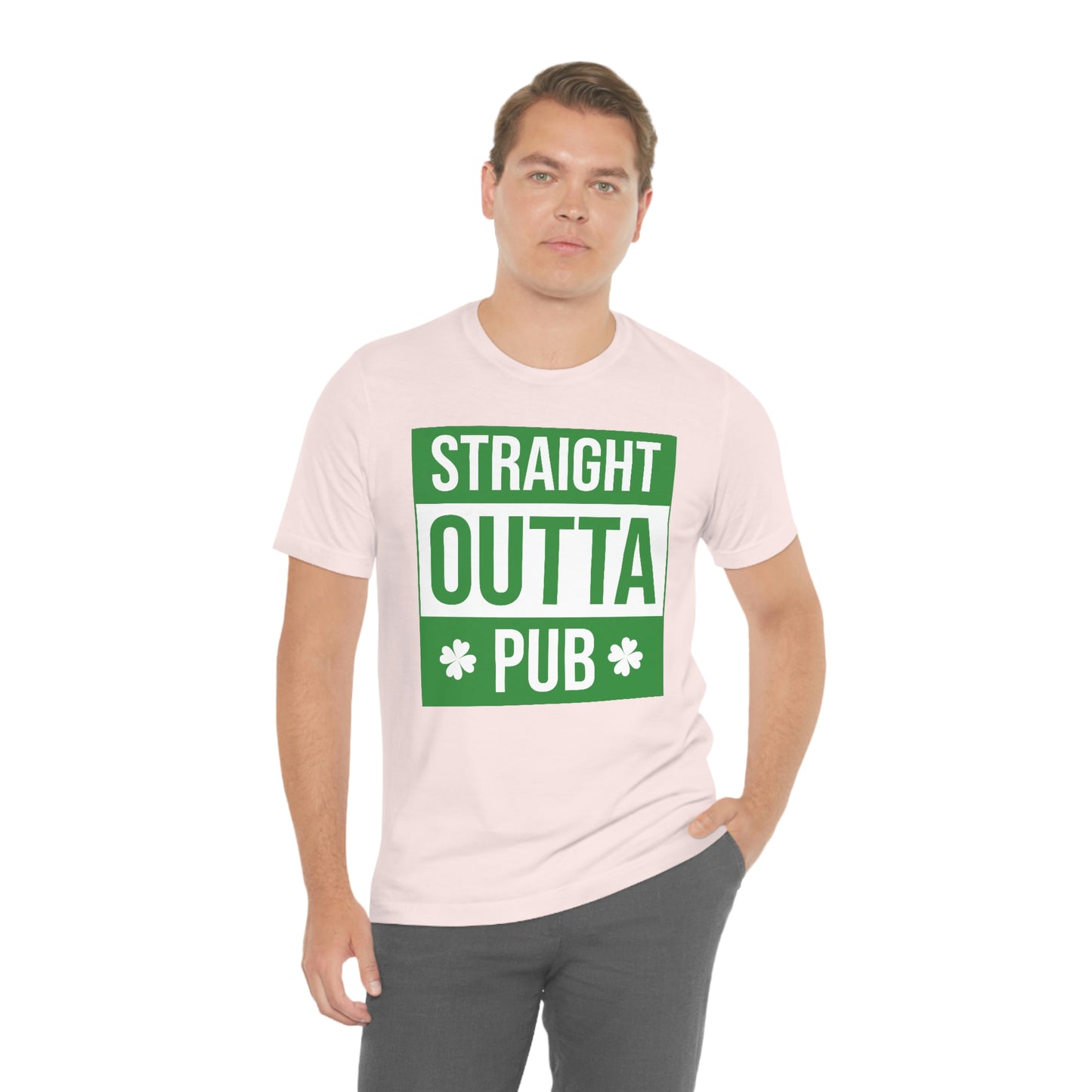 Straight Outta Pub Unisex Jersey Short Sleeve Tee