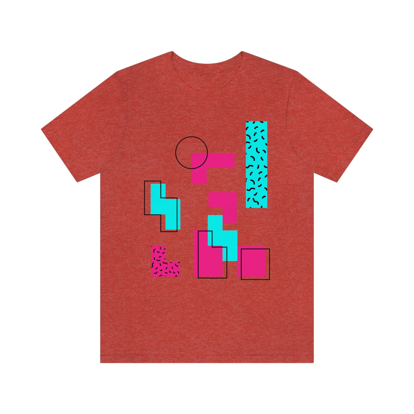 Tetris Retro Style Unisex Jersey Short Sleeve Tee