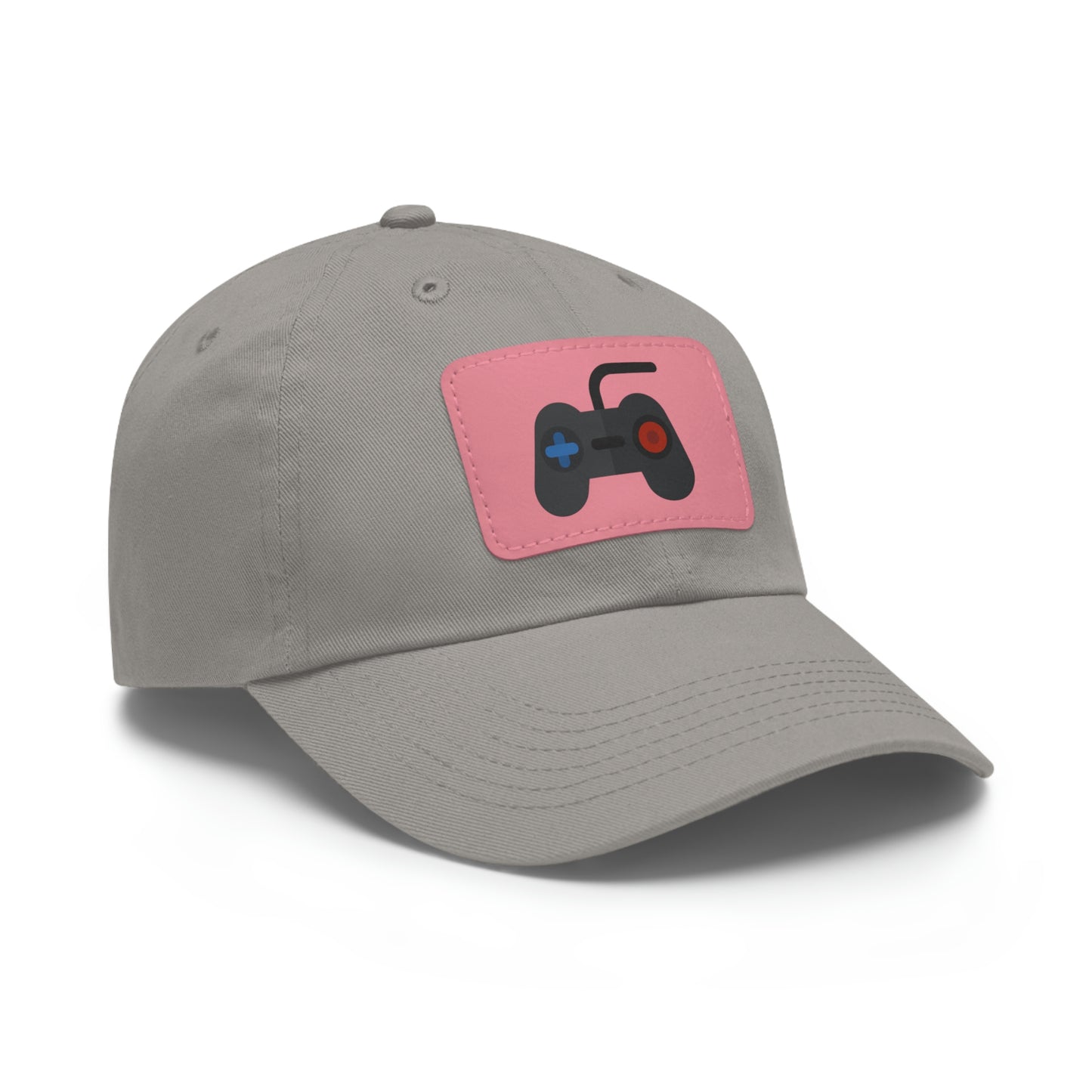 Retro Game Controller Dad Hat with Leather Patch