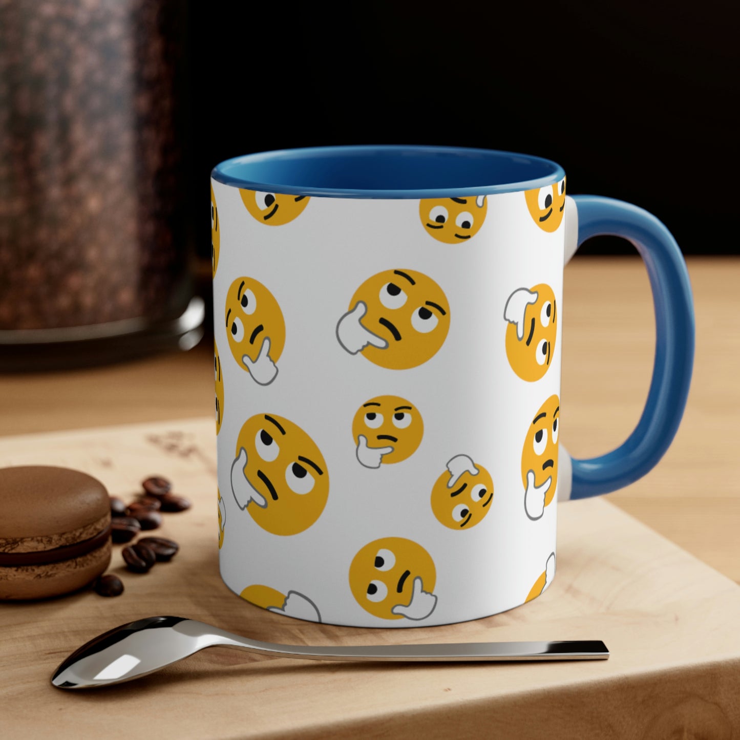 Emojis Accent Coffee Mug, 11oz