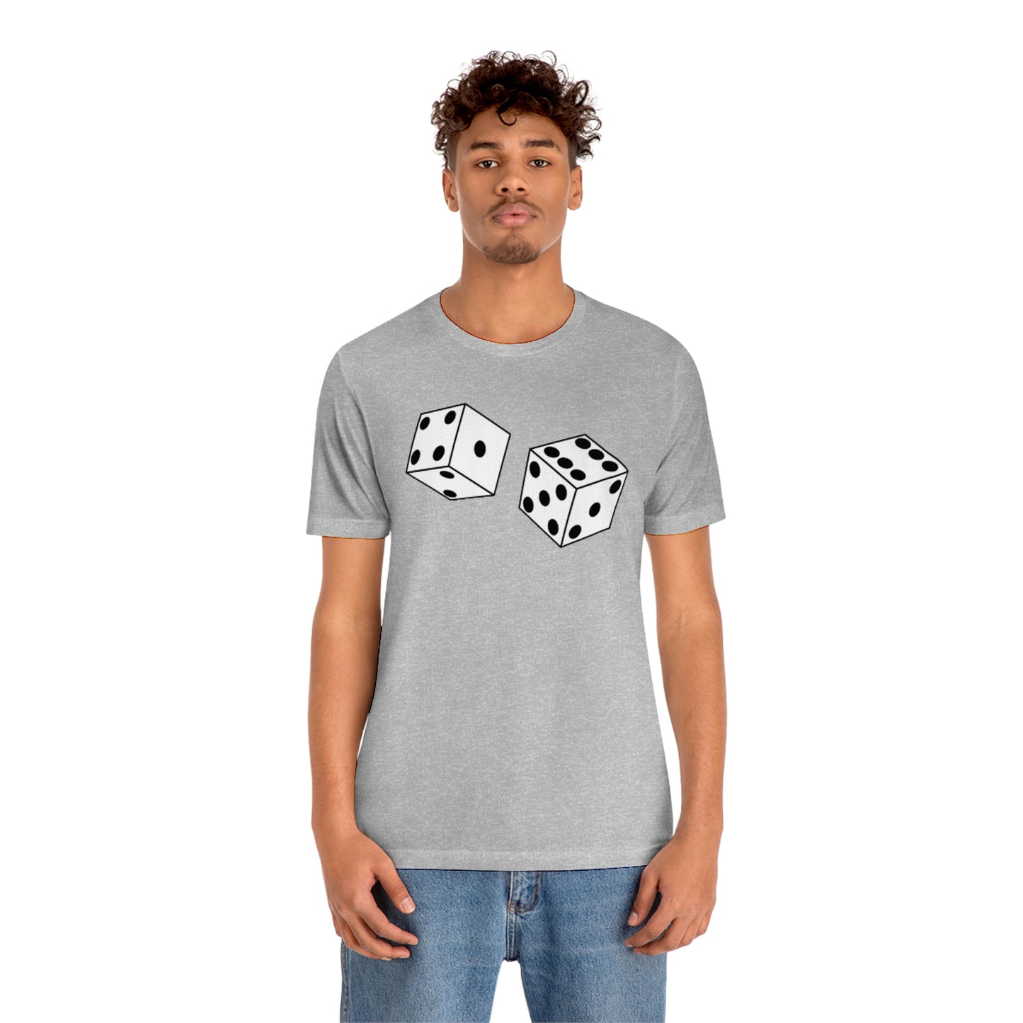 Dice Roll Unisex Jersey Short Sleeve Tee