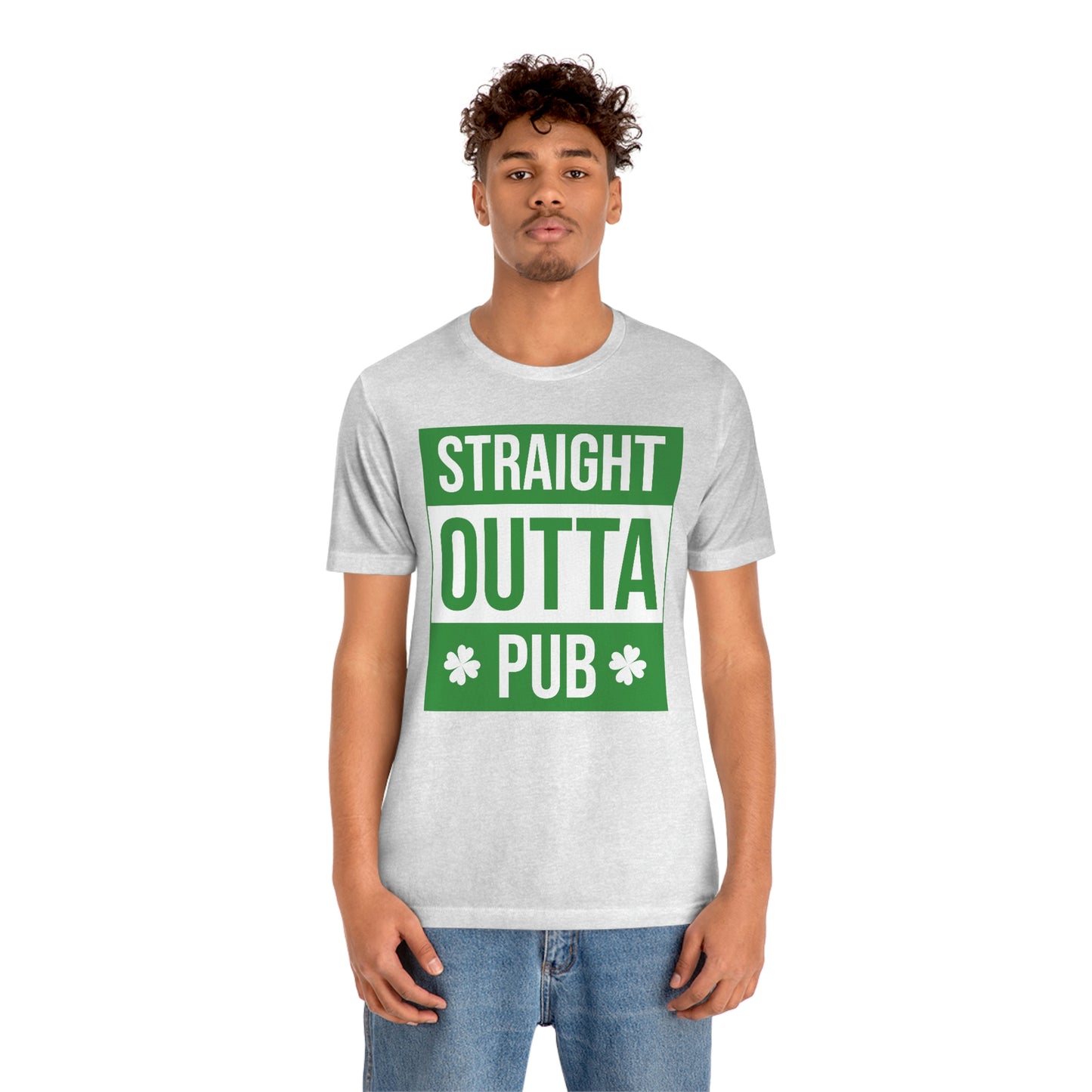 Straight Outta Pub Unisex Jersey Short Sleeve Tee