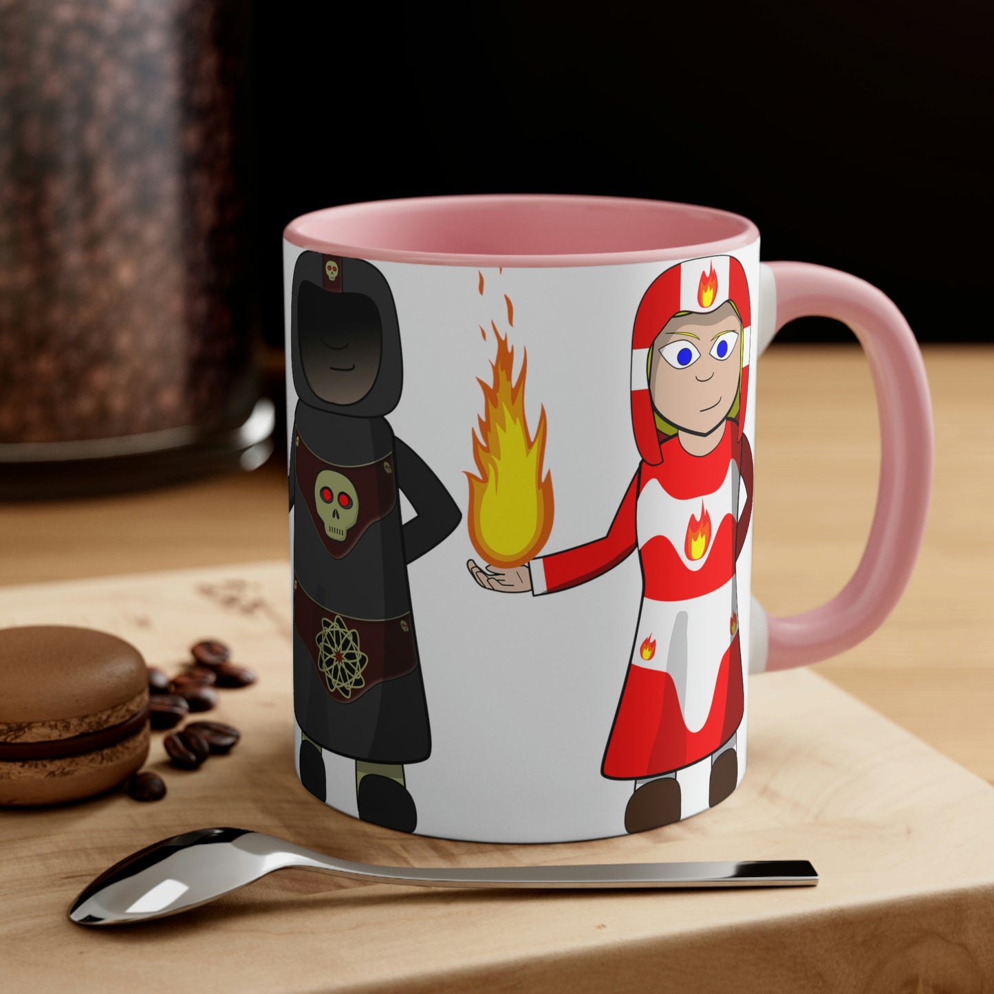 Magic Cartoon Characters Accent Coffee Mug, 11oz