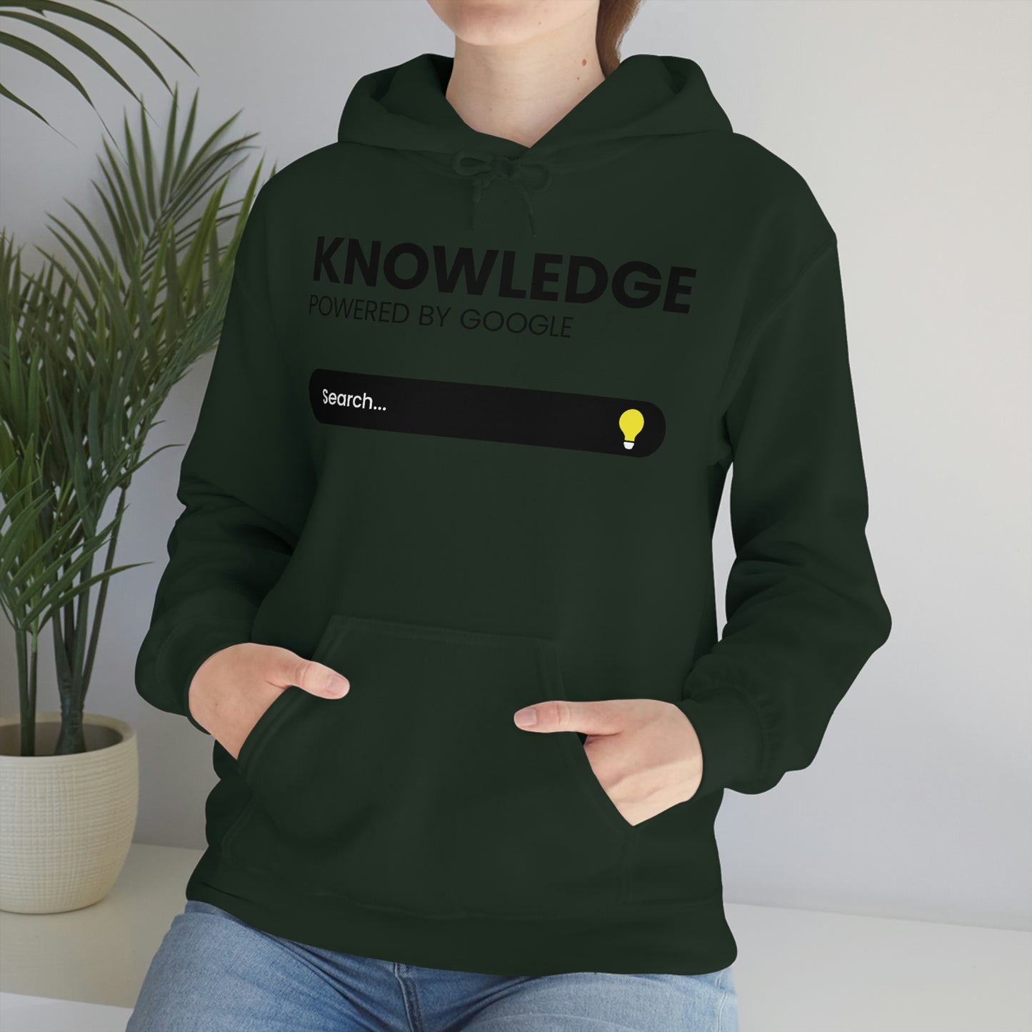 Knowledge Powered By Google Unisex Hooded Sweatshirt