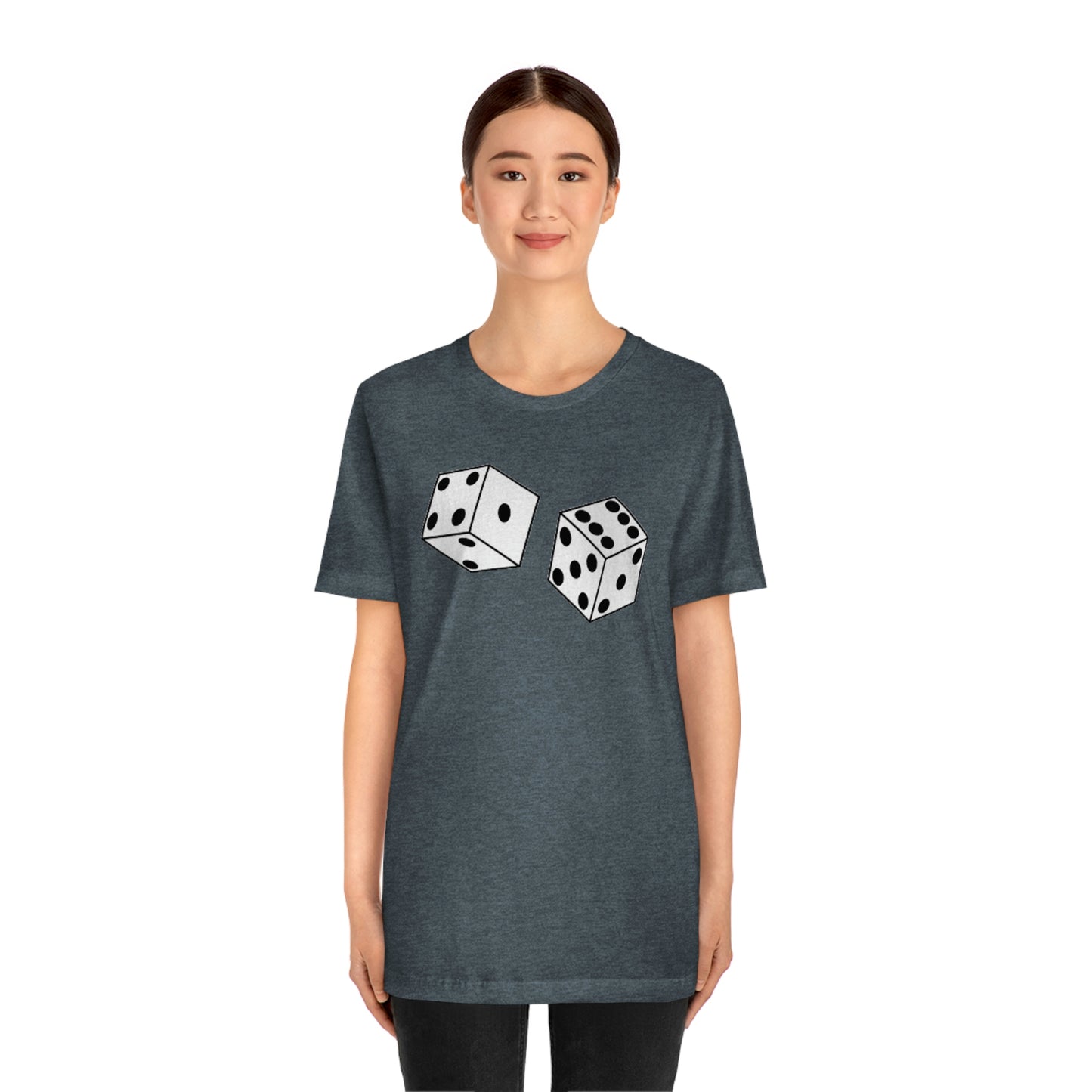 Dice Roll Unisex Jersey Short Sleeve Tee