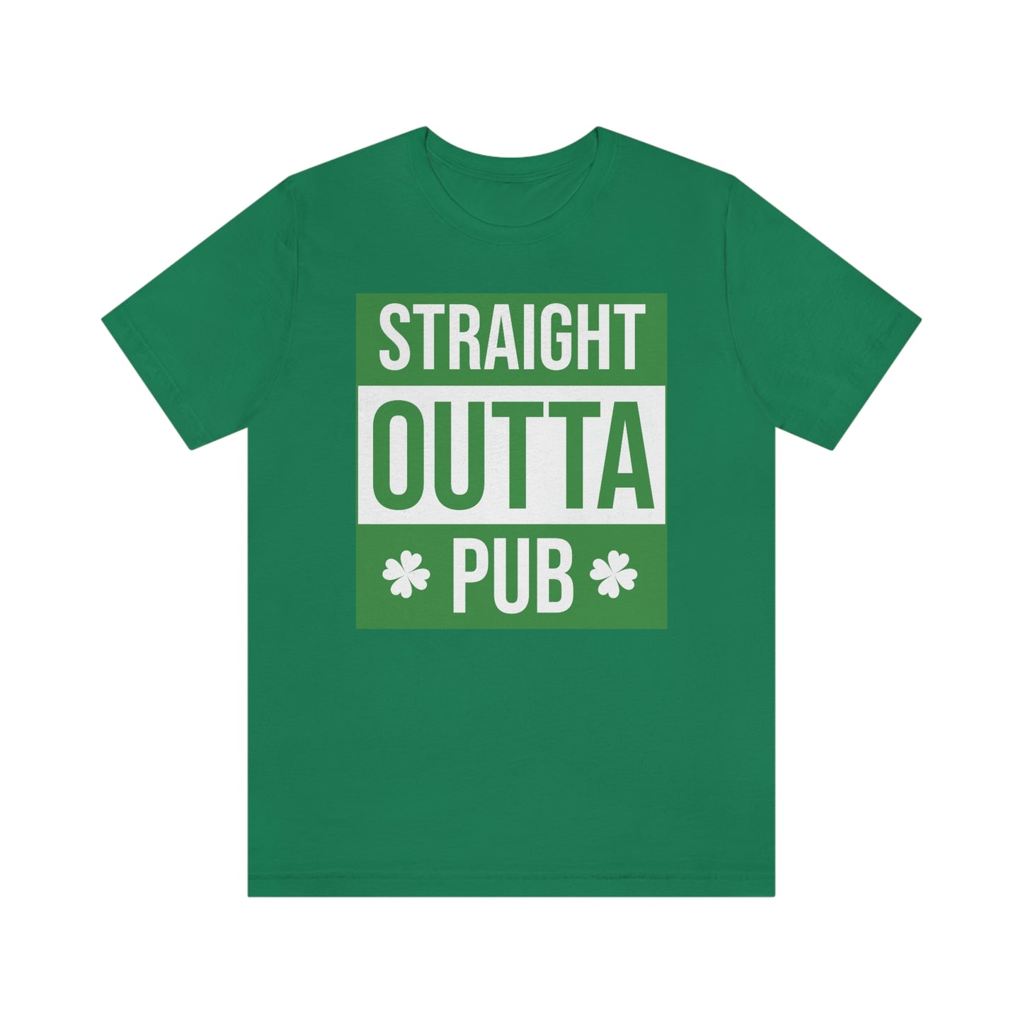 Straight Outta Pub Unisex Jersey Short Sleeve Tee