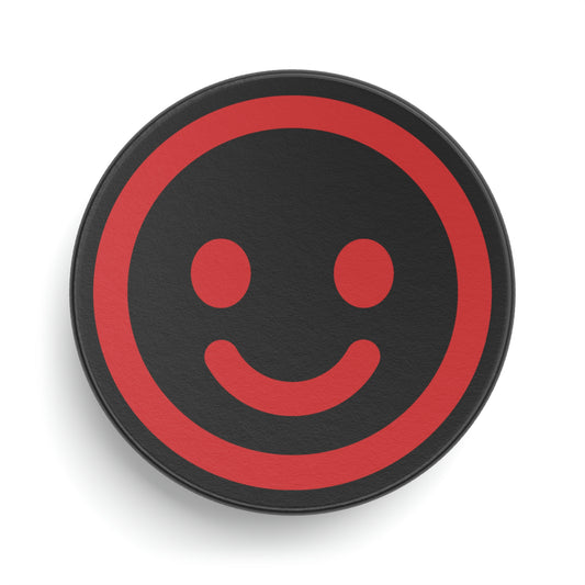 Smiley Face Hockey Puck