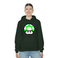 Mushroom 1UP 8 Bit Retro Style Unisex Hooded Sweatshirt