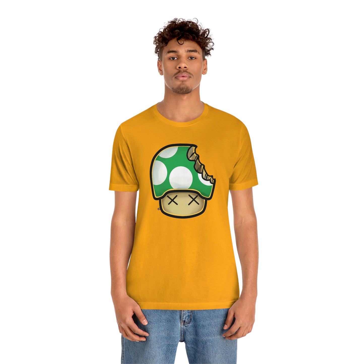 Bitten Mushroom Unisex Jersey Short Sleeve Tee