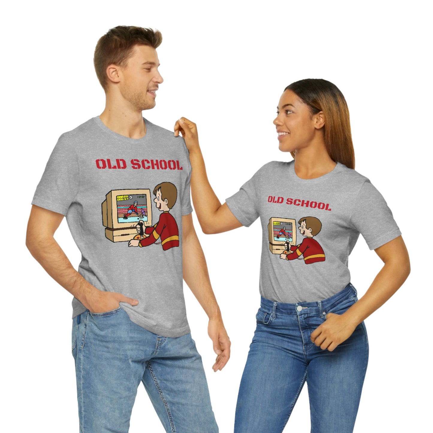 Old School Unisex Jersey Short Sleeve Tee