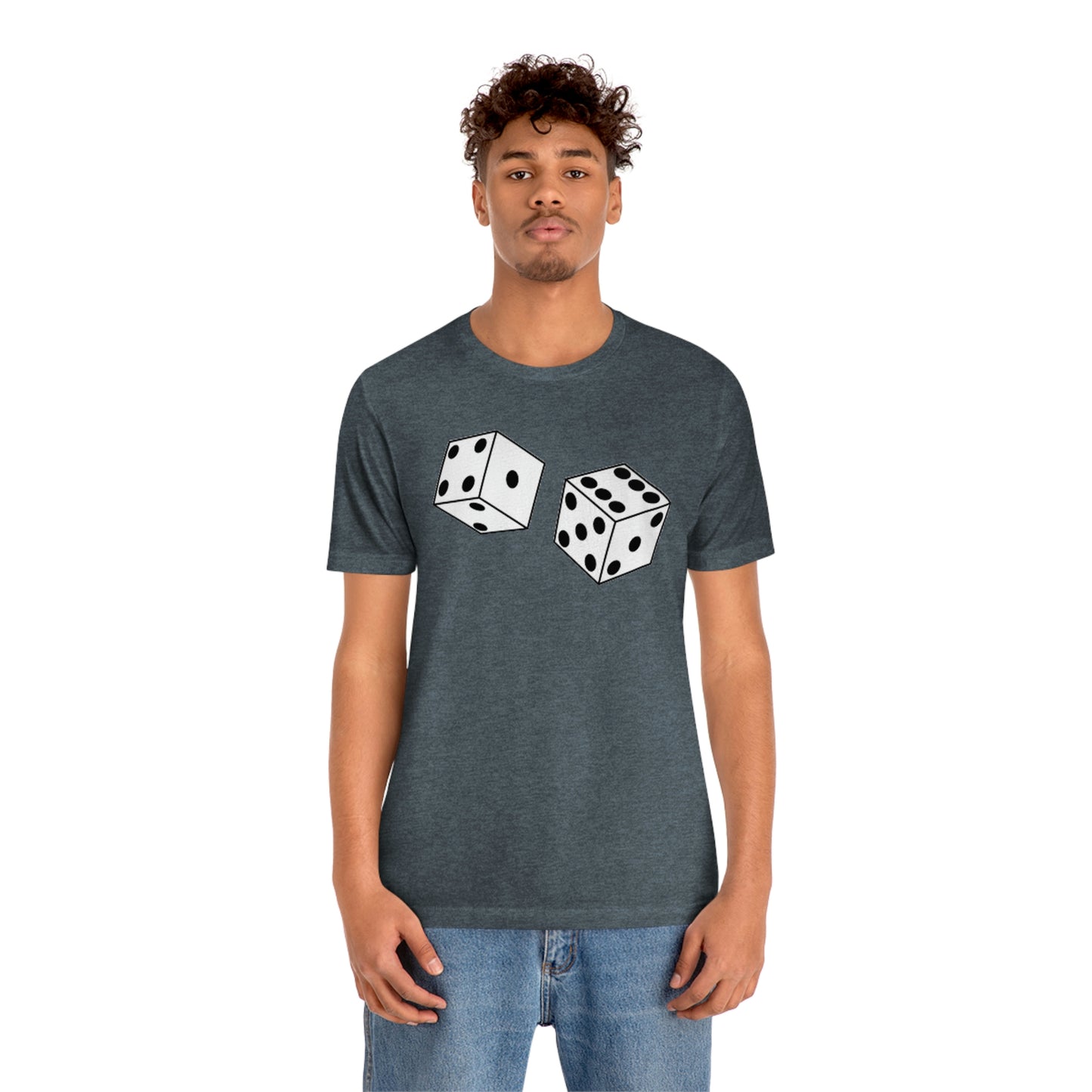 Dice Roll Unisex Jersey Short Sleeve Tee