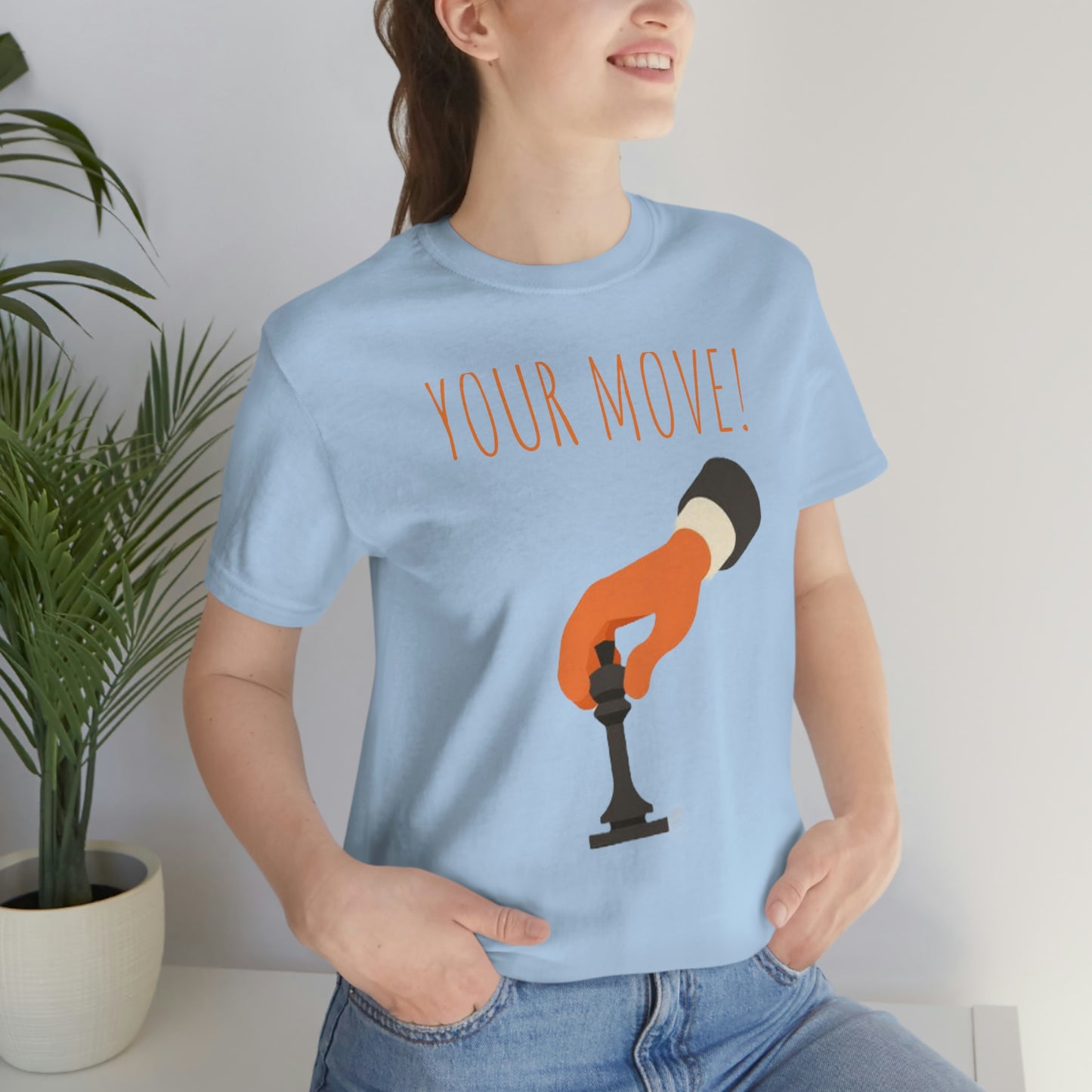 Your Move Chess Unisex Jersey Short Sleeve Tee