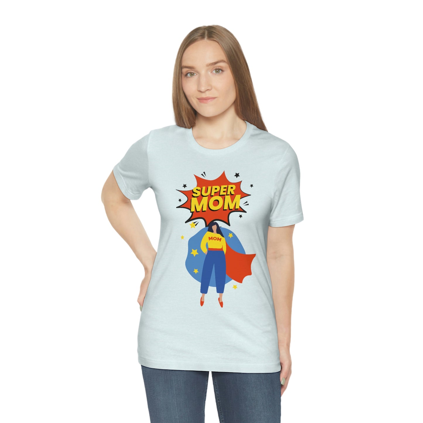 Super Mom Unisex Jersey Short Sleeve Tee