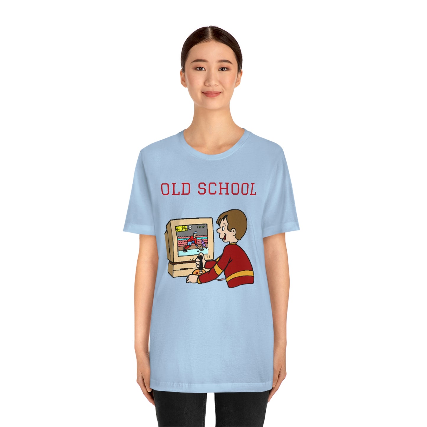 Old School Gamer Unisex Jersey Short Sleeve Tee