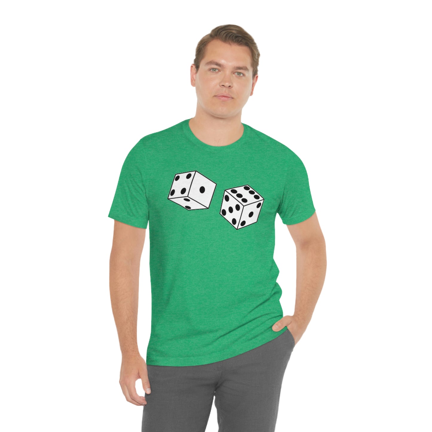 Dice Roll Unisex Jersey Short Sleeve Tee