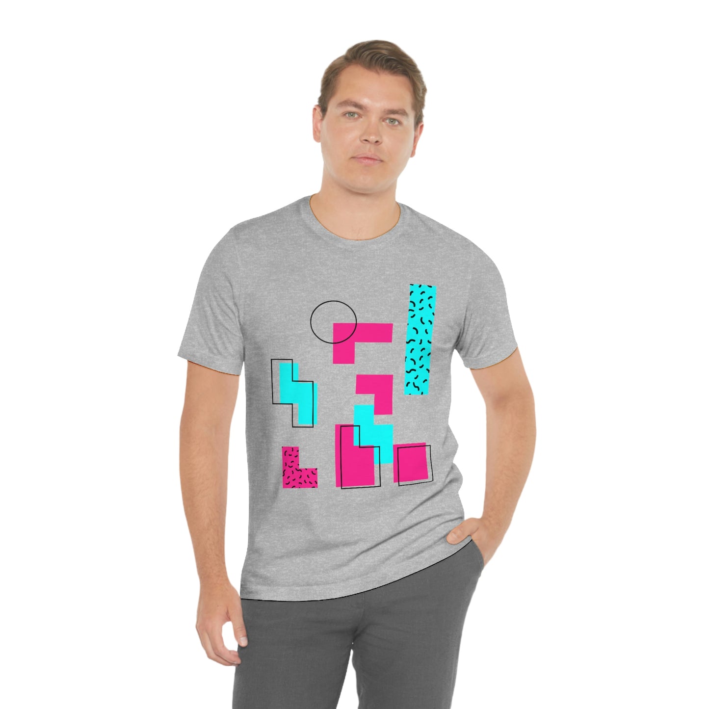 Tetris Retro Style Unisex Jersey Short Sleeve Tee