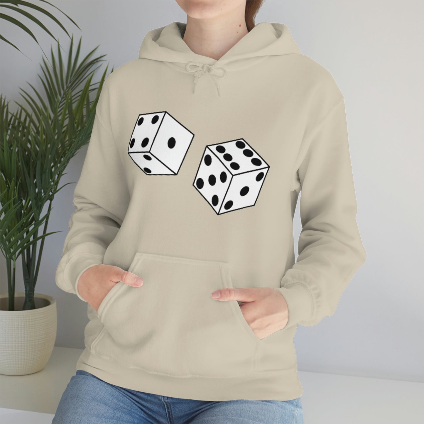 Dice Roll Unisex Hooded Sweatshirt