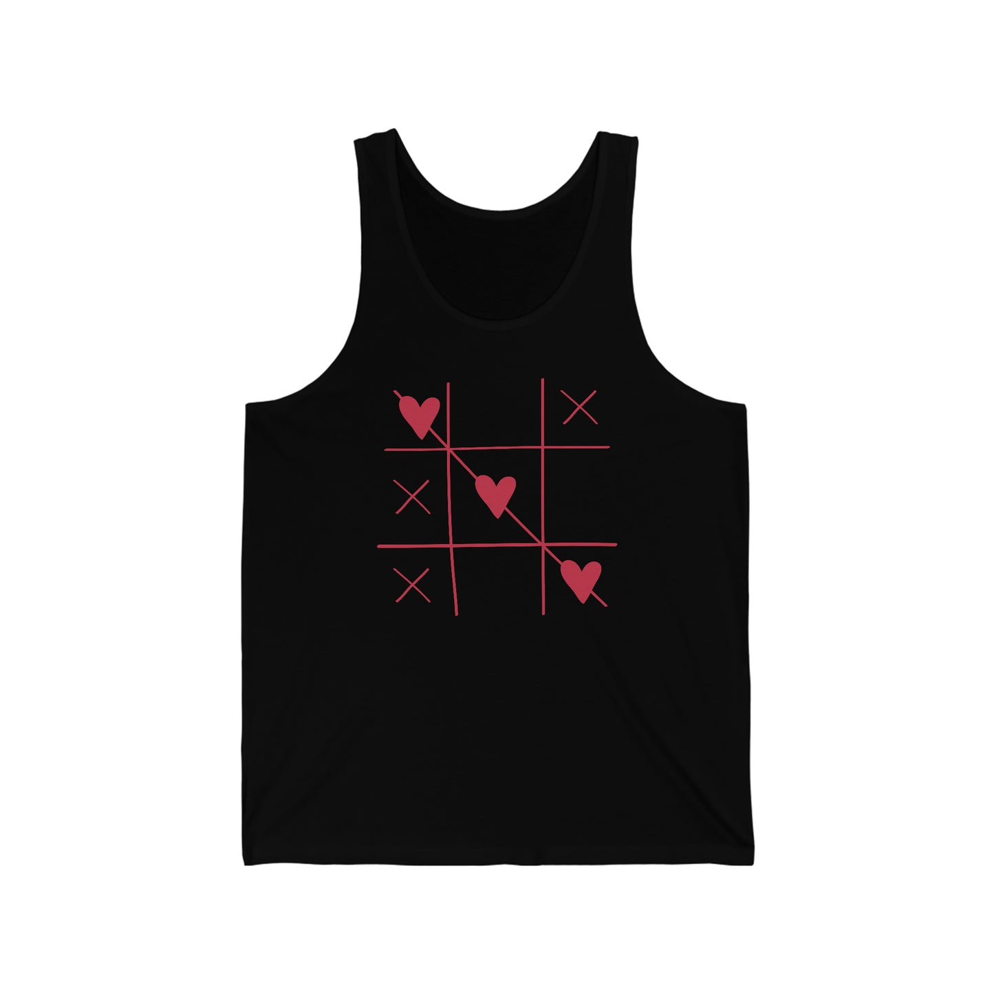 Tic Tac Toe Unisex Tank Top