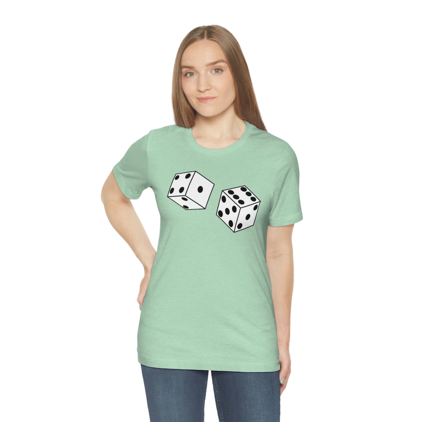 Dice Roll Unisex Jersey Short Sleeve Tee