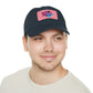 80s Made Me Dad Hat with Leather Patch