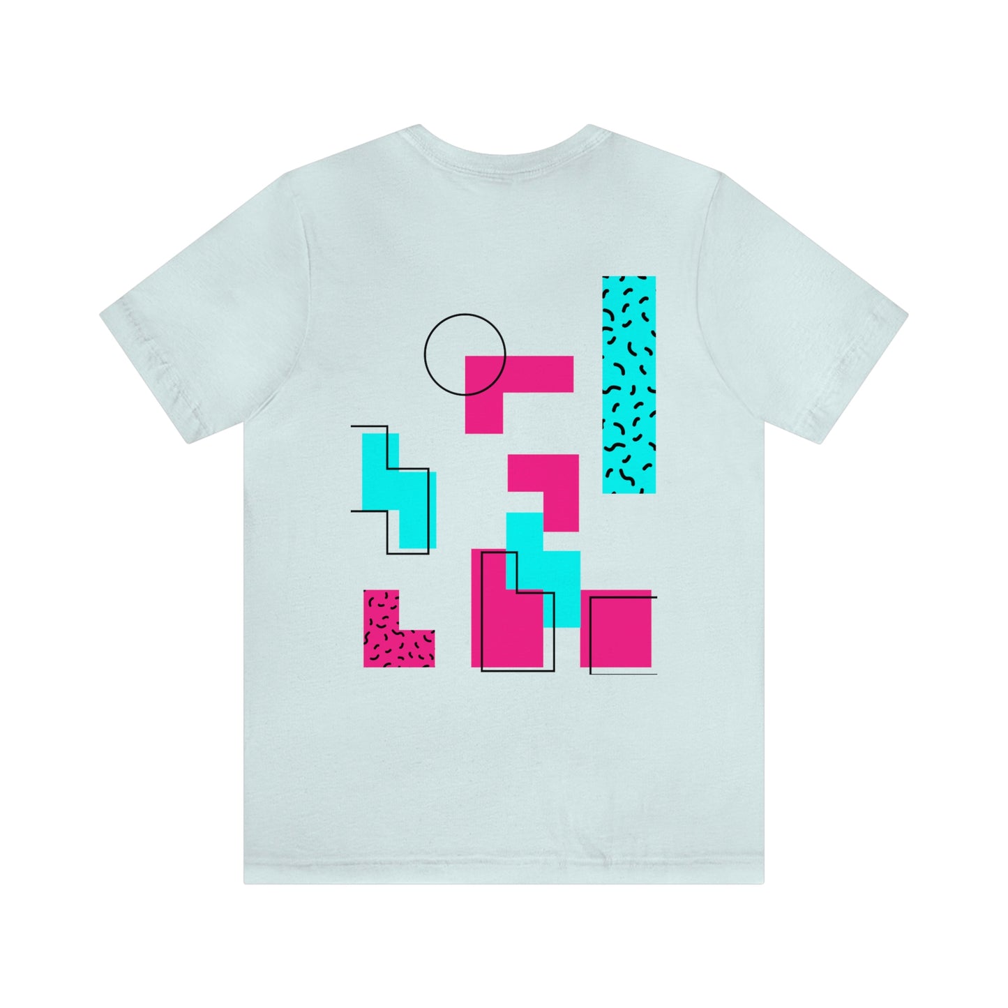 Hearts 2 1/2 8 Bit Style Unisex Jersey Short Sleeve Tee