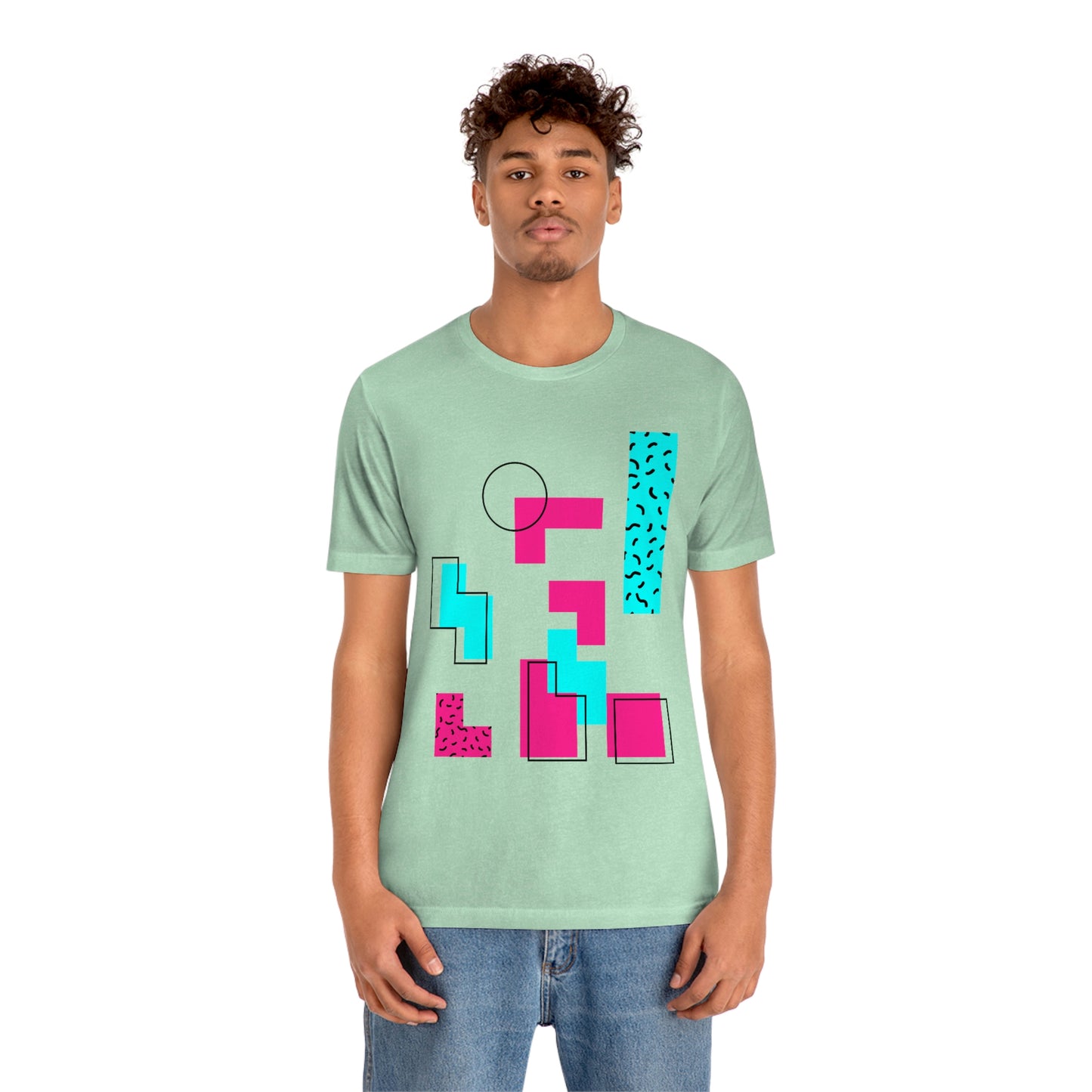 Tetris Retro Style Unisex Jersey Short Sleeve Tee