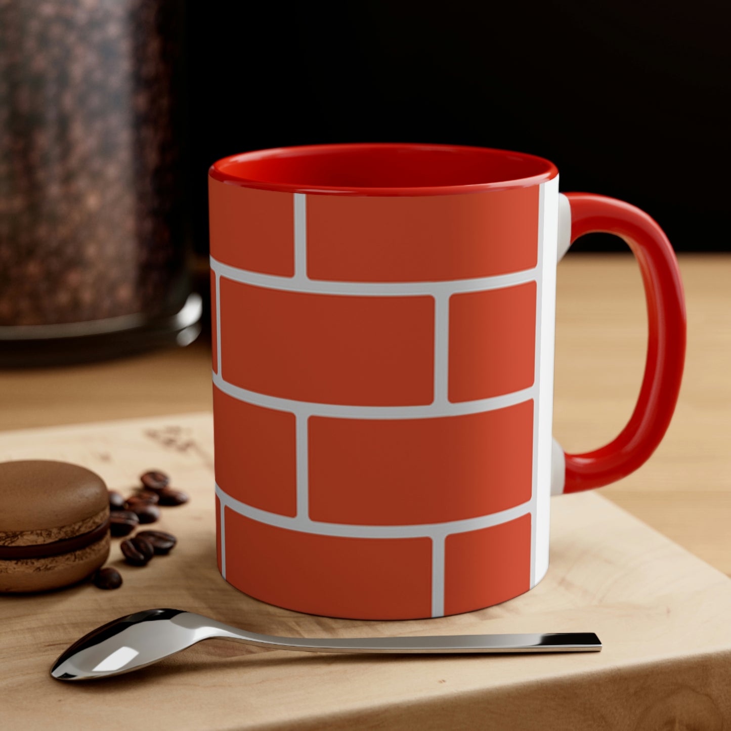 Brick Fire Accent Coffee Mug, 11oz